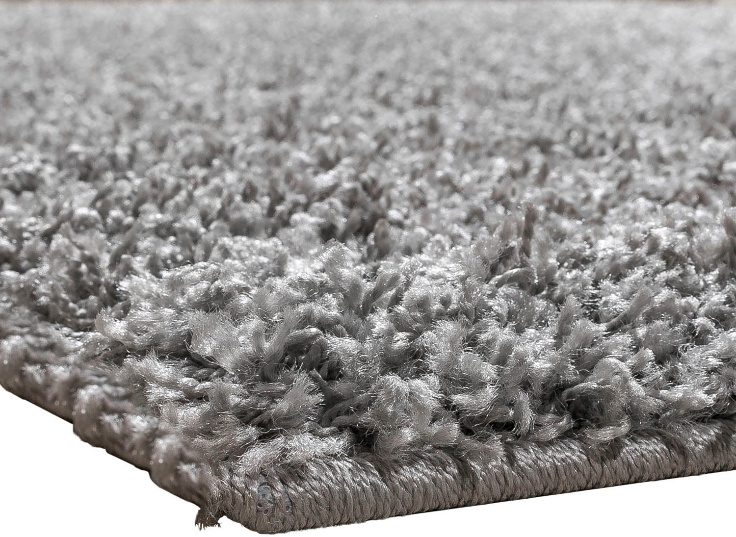 Paco Home Teppich »Twister 500«, rechteckig, 44 mm Höhe, Uni Hochflor Shaggy mit hoher Fadendichte