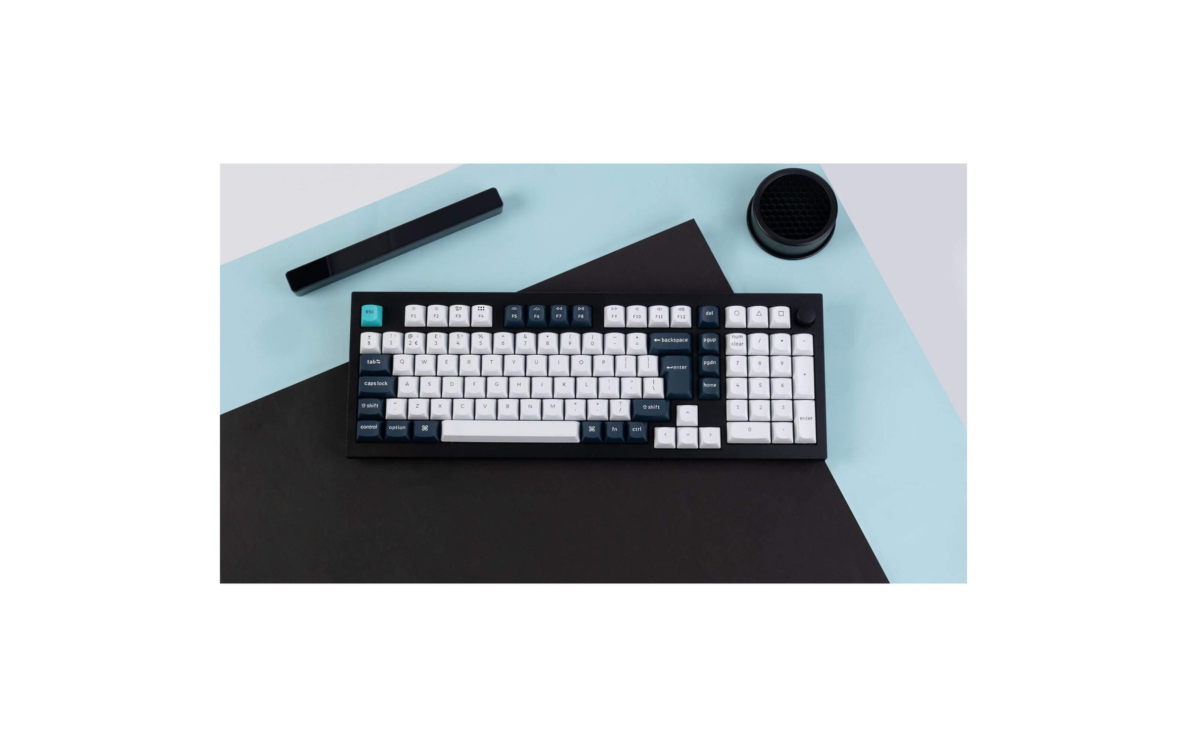   Gaming-Tastatur »Keychron Q5 Max Black QMK Red Switch« (Ziffernblock)