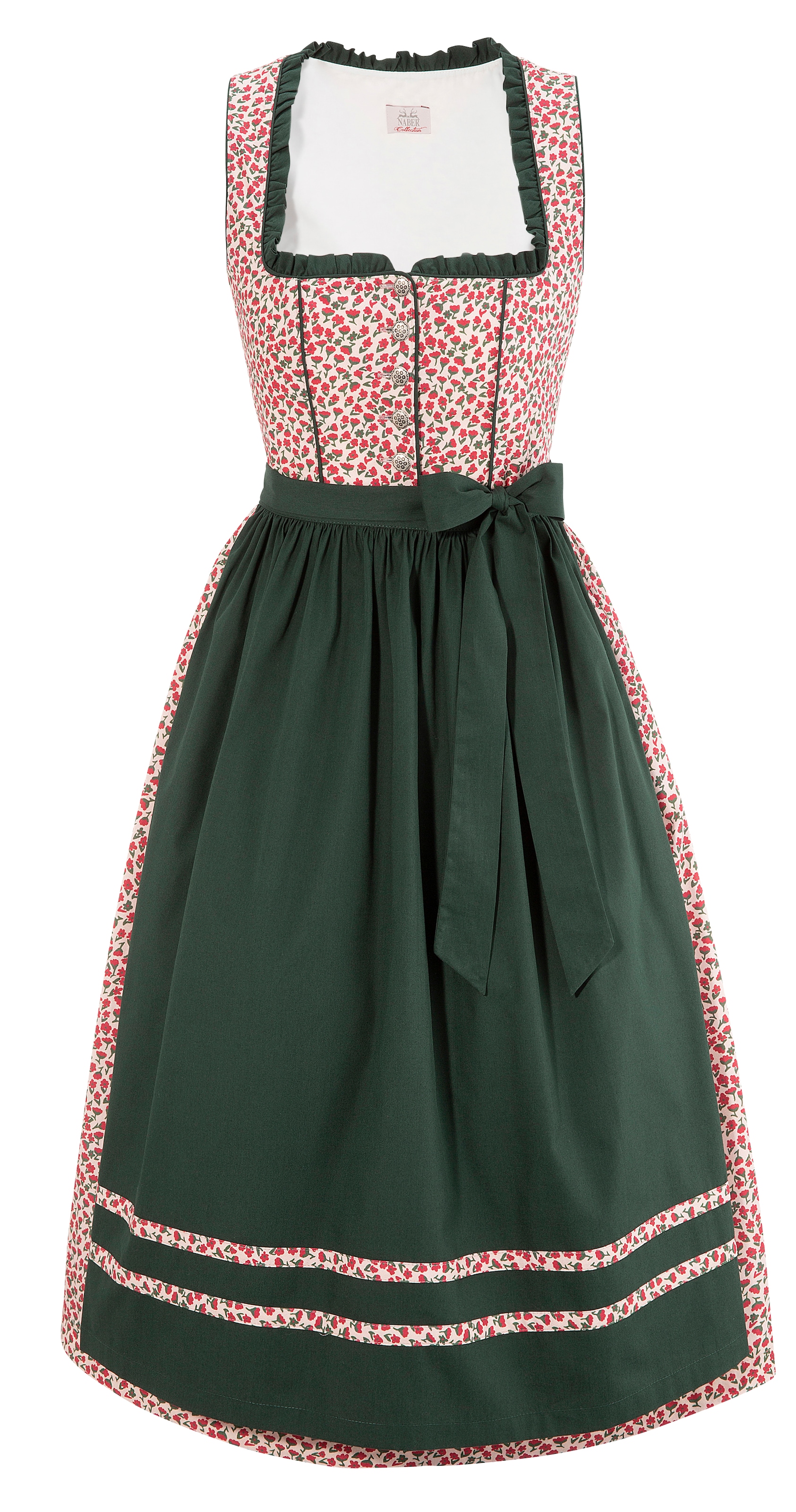 Image of Naber Collection Dirndl, (2 tlg.), Damen, midi mit seitlichen Stretch Einsätzen für eine optimale Passform bei Ackermann Versand Schweiz