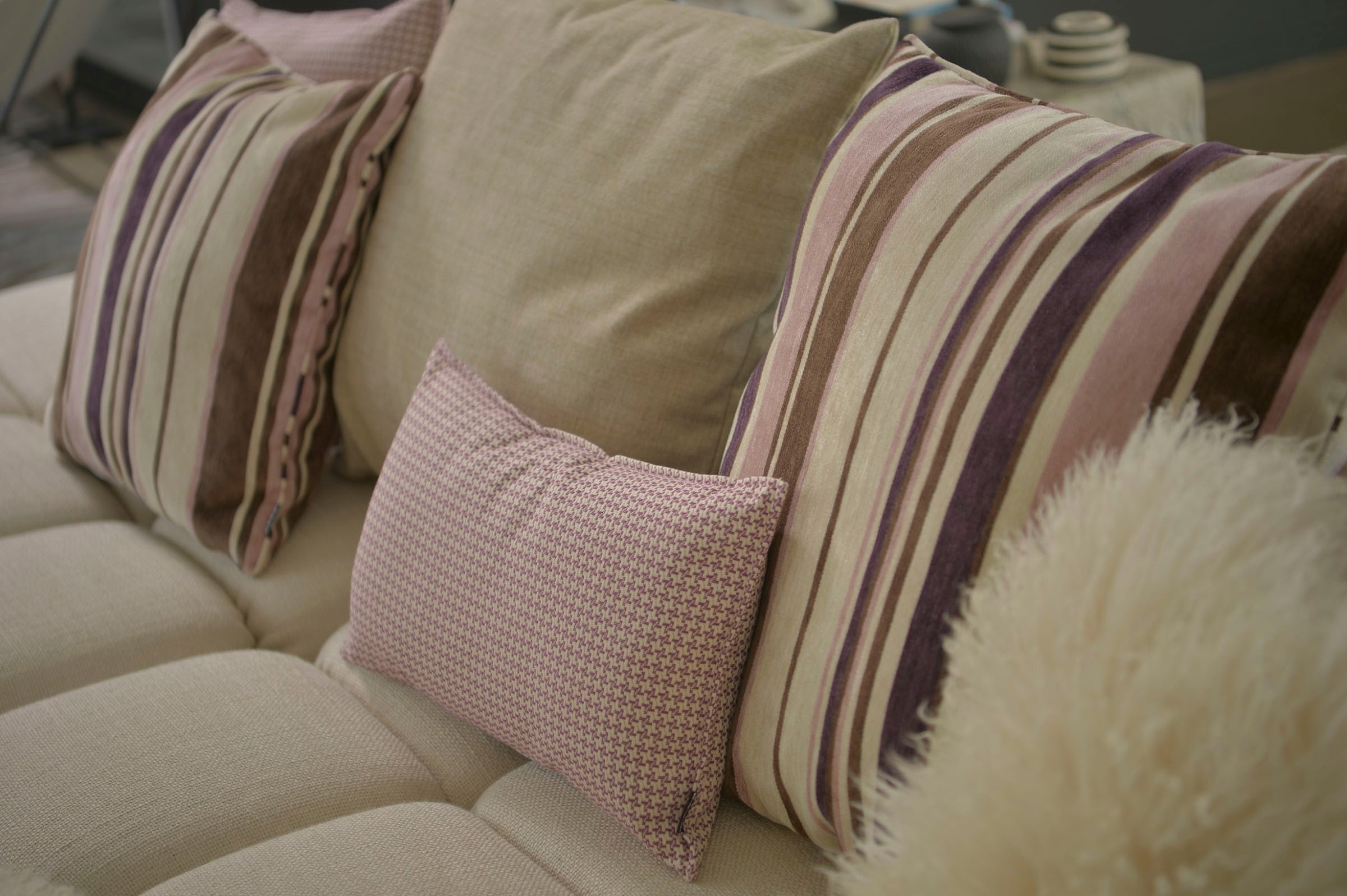 H.O.C.K. Coussin décoratif »Bobetta« Kissenhülle mit Füllung, 1 Stück