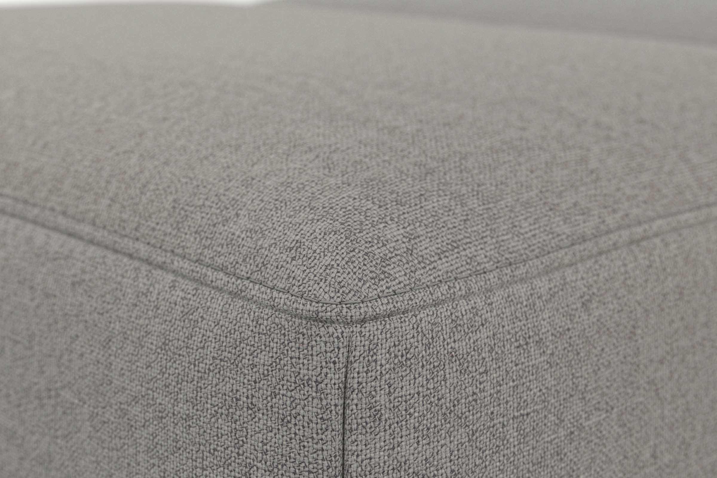 sit&more Tabouret rembourré »Dundee« mit Klappfunktion, Federkern und hochwertigen Edelstahlfüssen