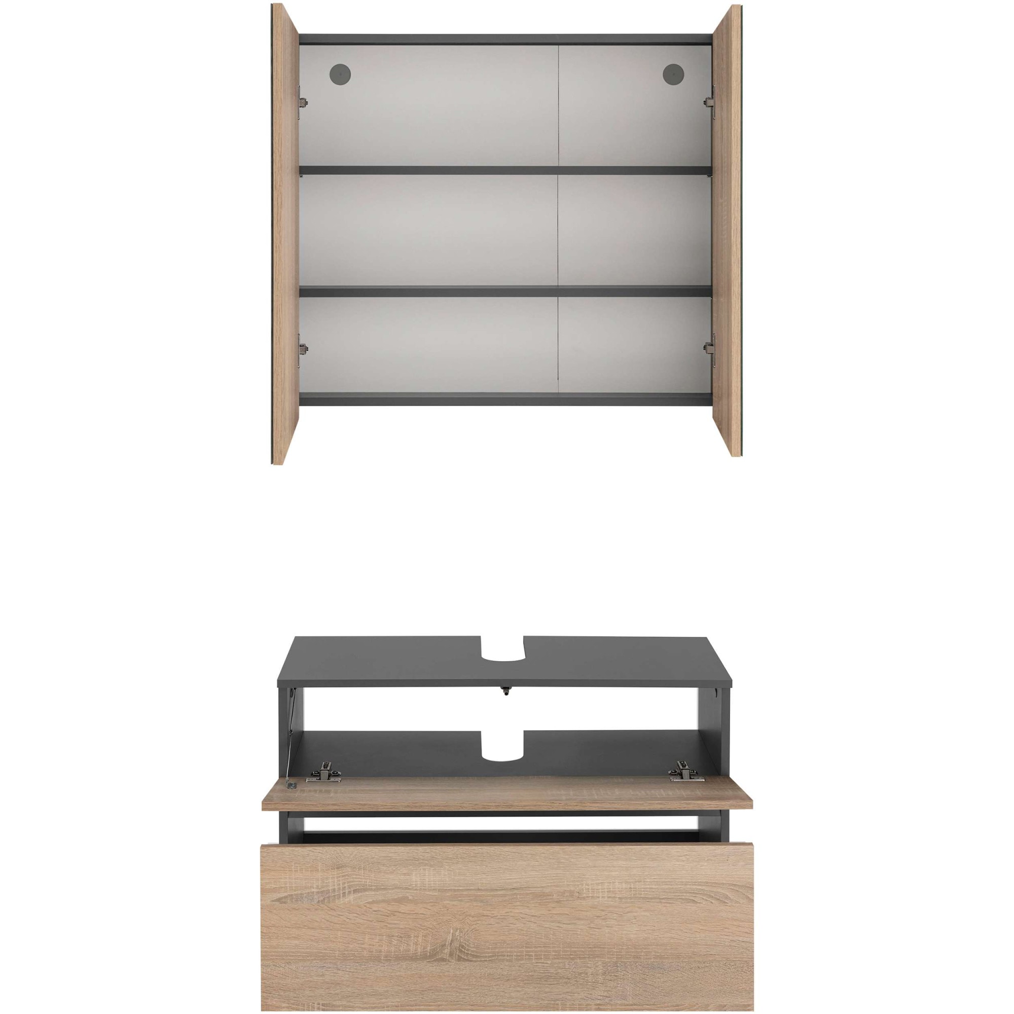 Home affaire Badmöbel-Set »Wisla« Set, 2 Stk. tlg.