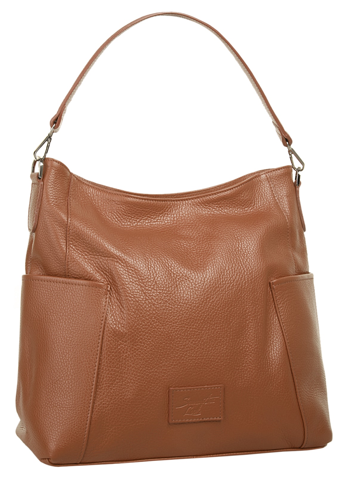 Samantha Look Shopper, echt Leder, Made in Italy