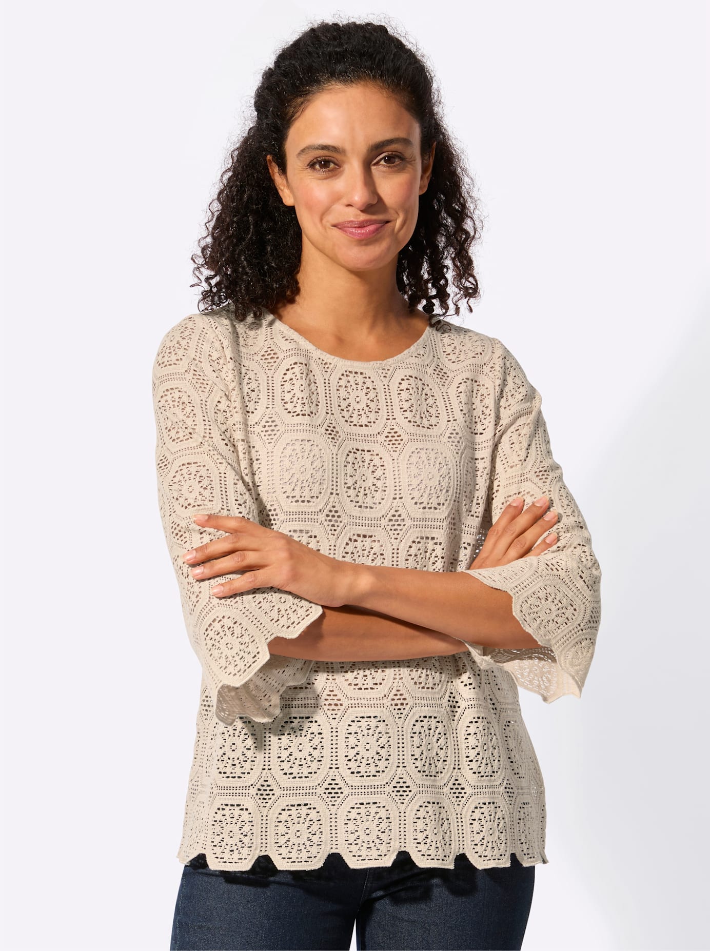 Inspirationen Blouse en dentelle