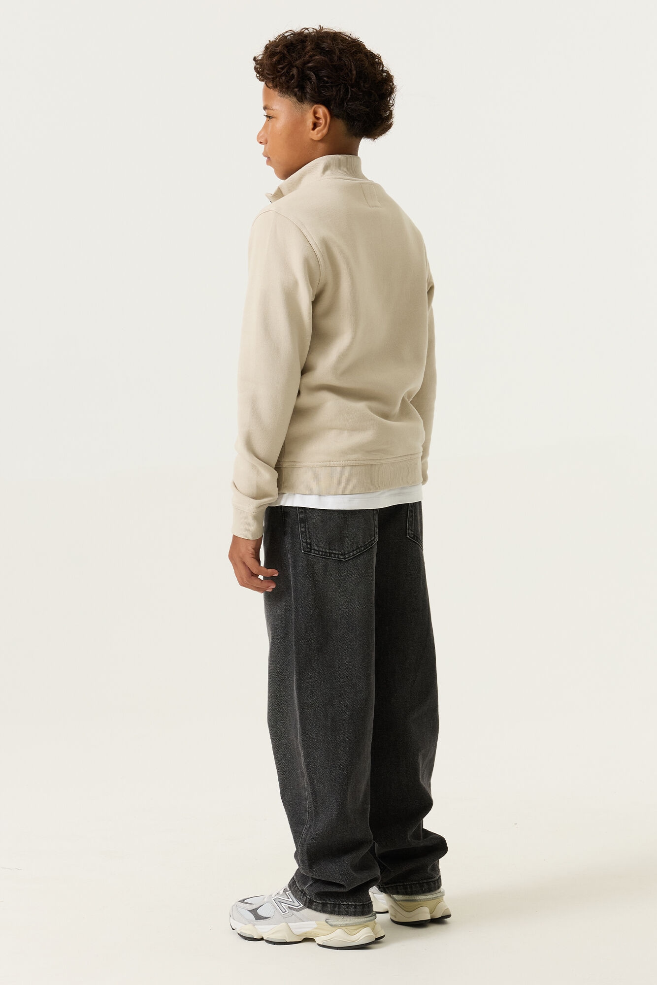 Garcia Sweatshirt , für Jungen, mit Reissverschluss und Stehkragen

