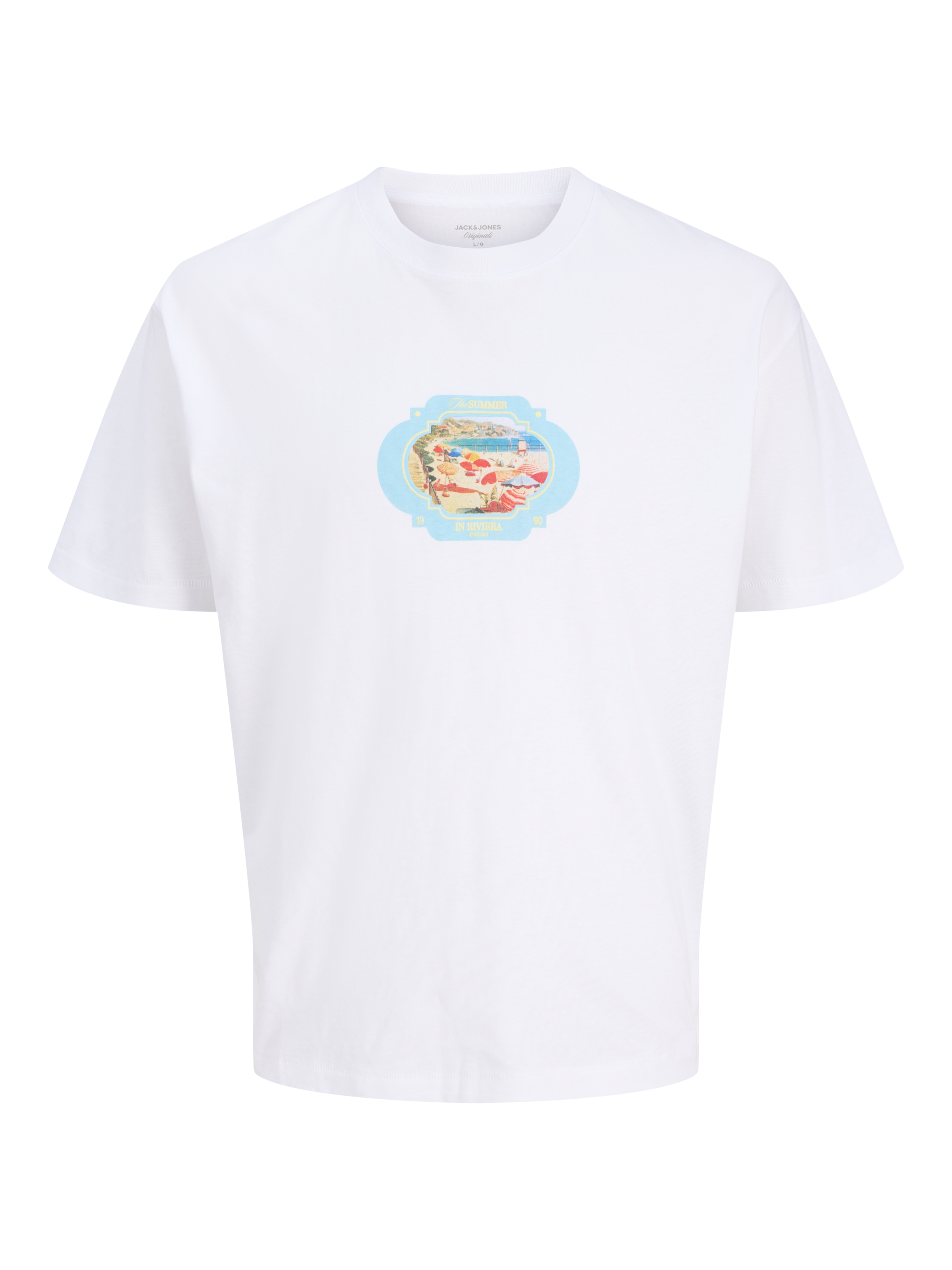 Jack & Jones T-shirt »JORCASSIS GRAPHIC TEE SS CREW NECK« avec impression