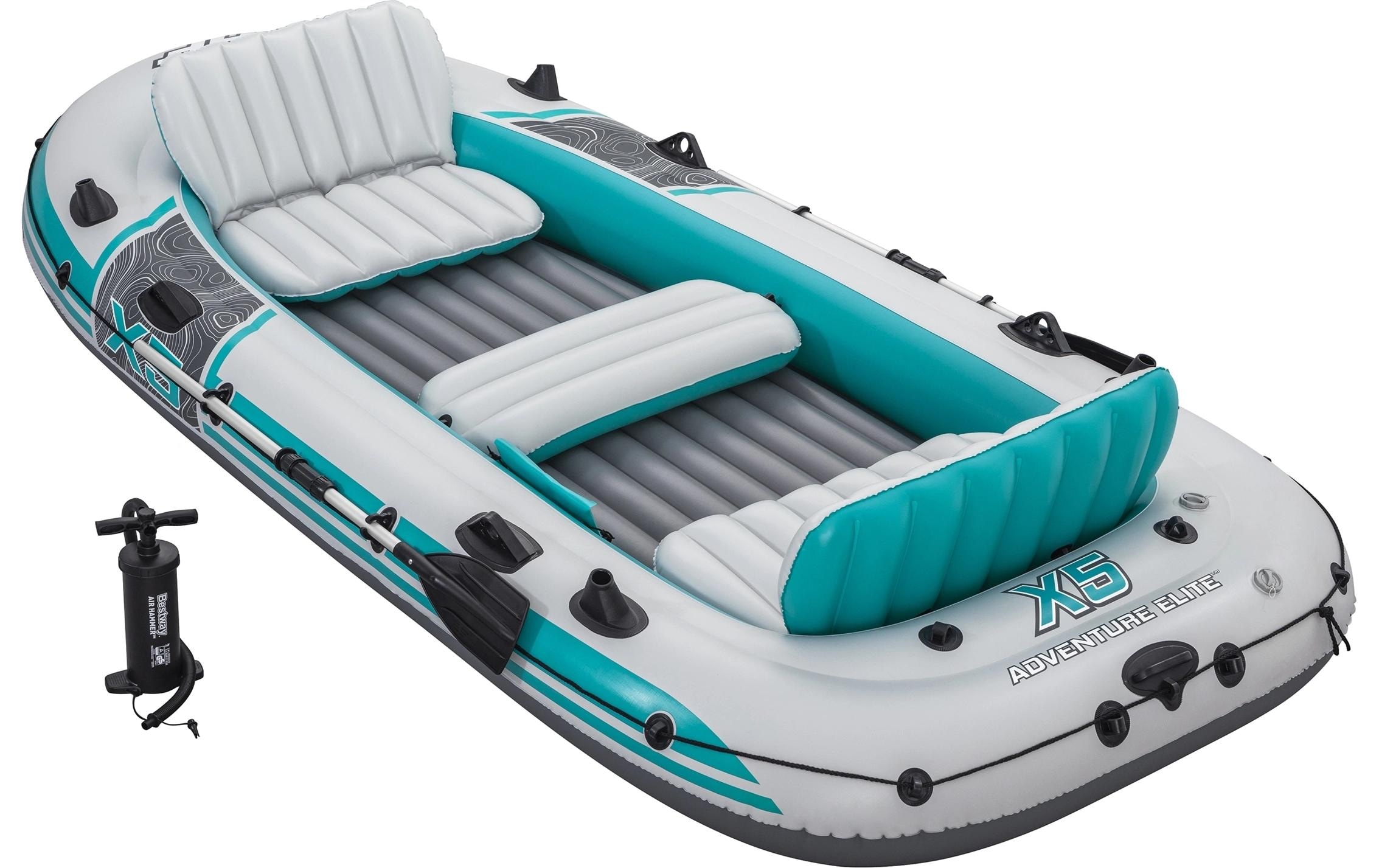 Bestway Bateau pneumatique »Hydro-Force Komplett-Set Adventure Elite X5« bottes en caoutchouc