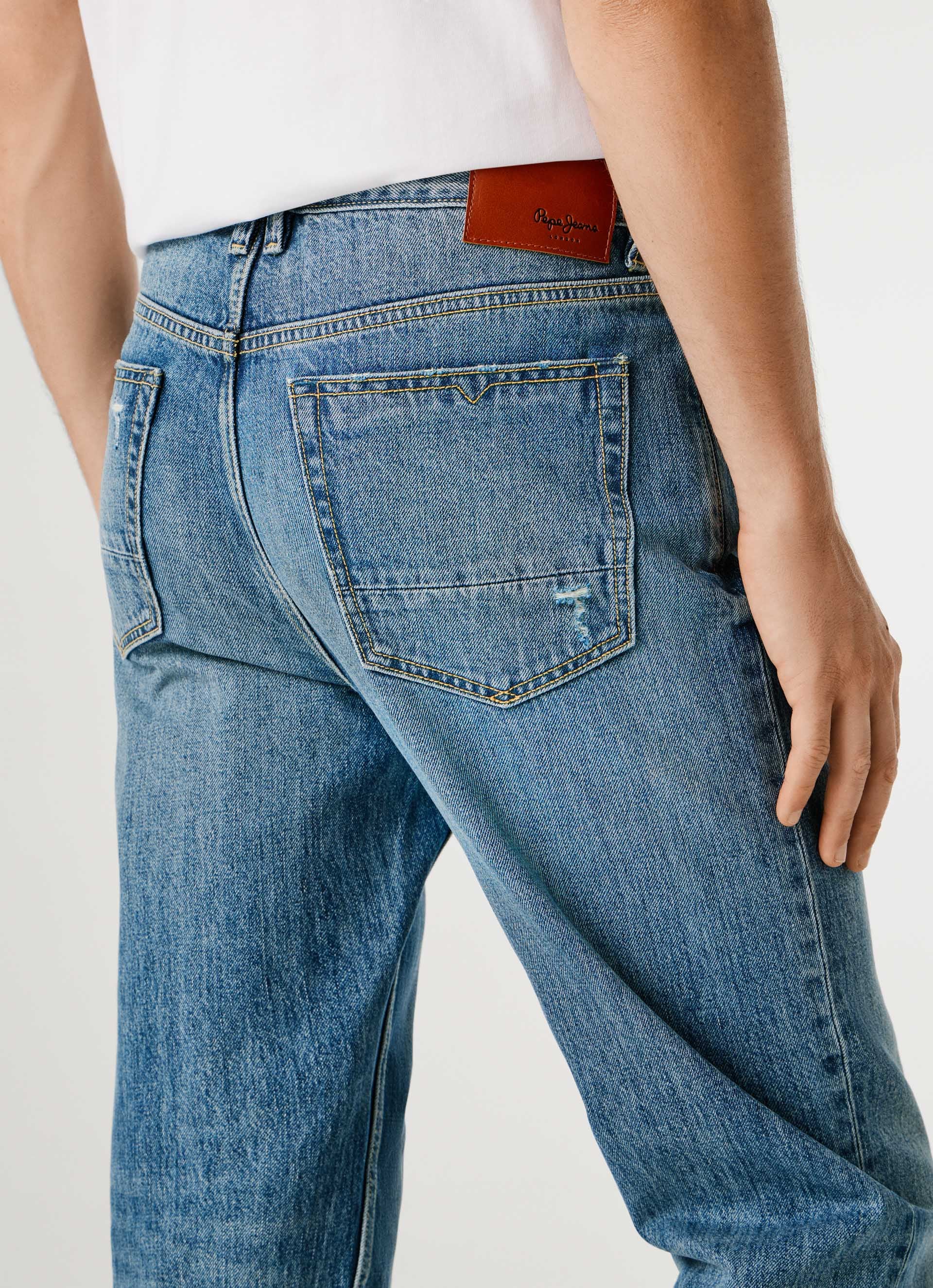 Pepe Jeans Jeans à 5 poches »BYRON FS MIDNIGHT FADE« Regular Waist