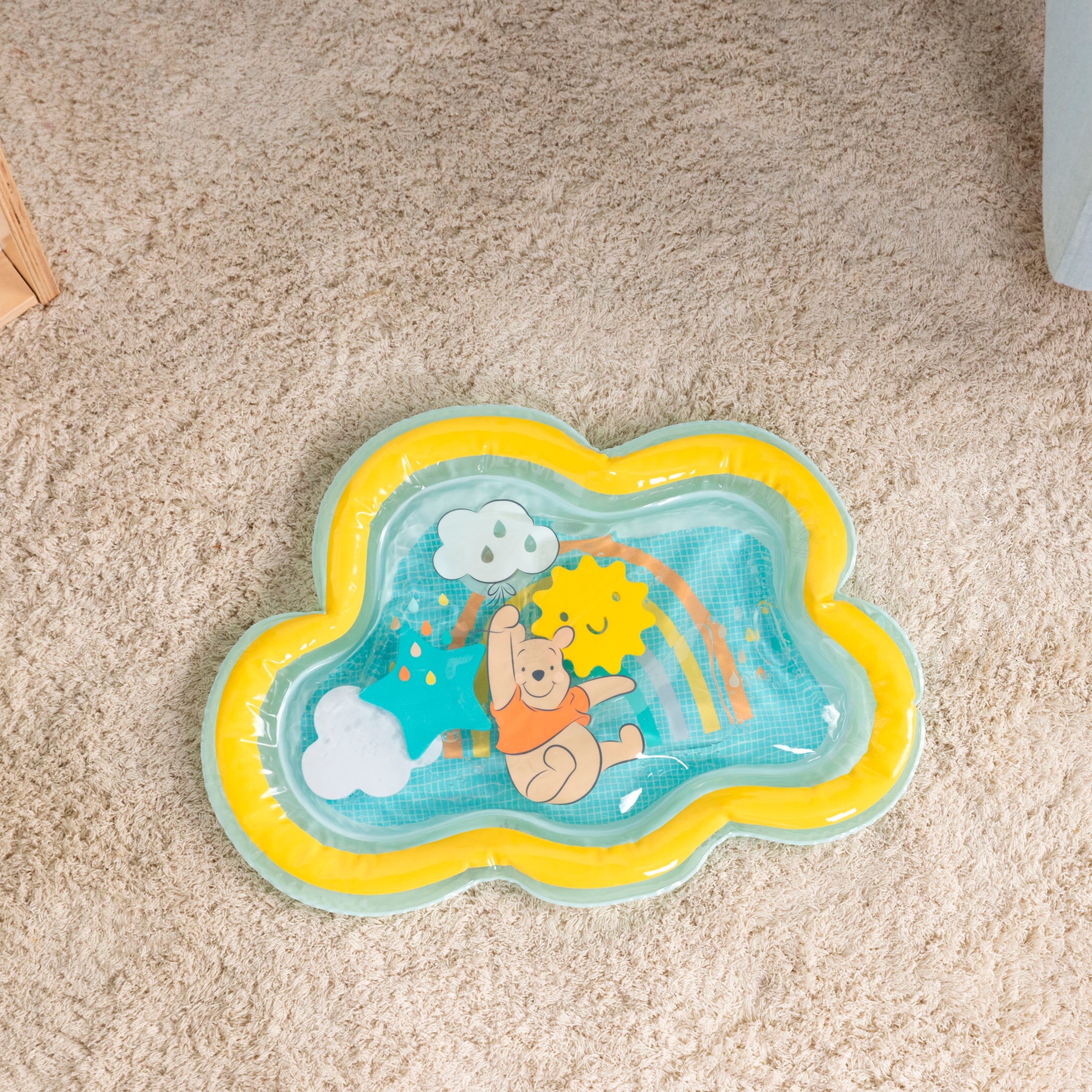 Bright Starts Tapis de jeu »Winnie the Pooh Once Upon A Tummy Time Water Mat«