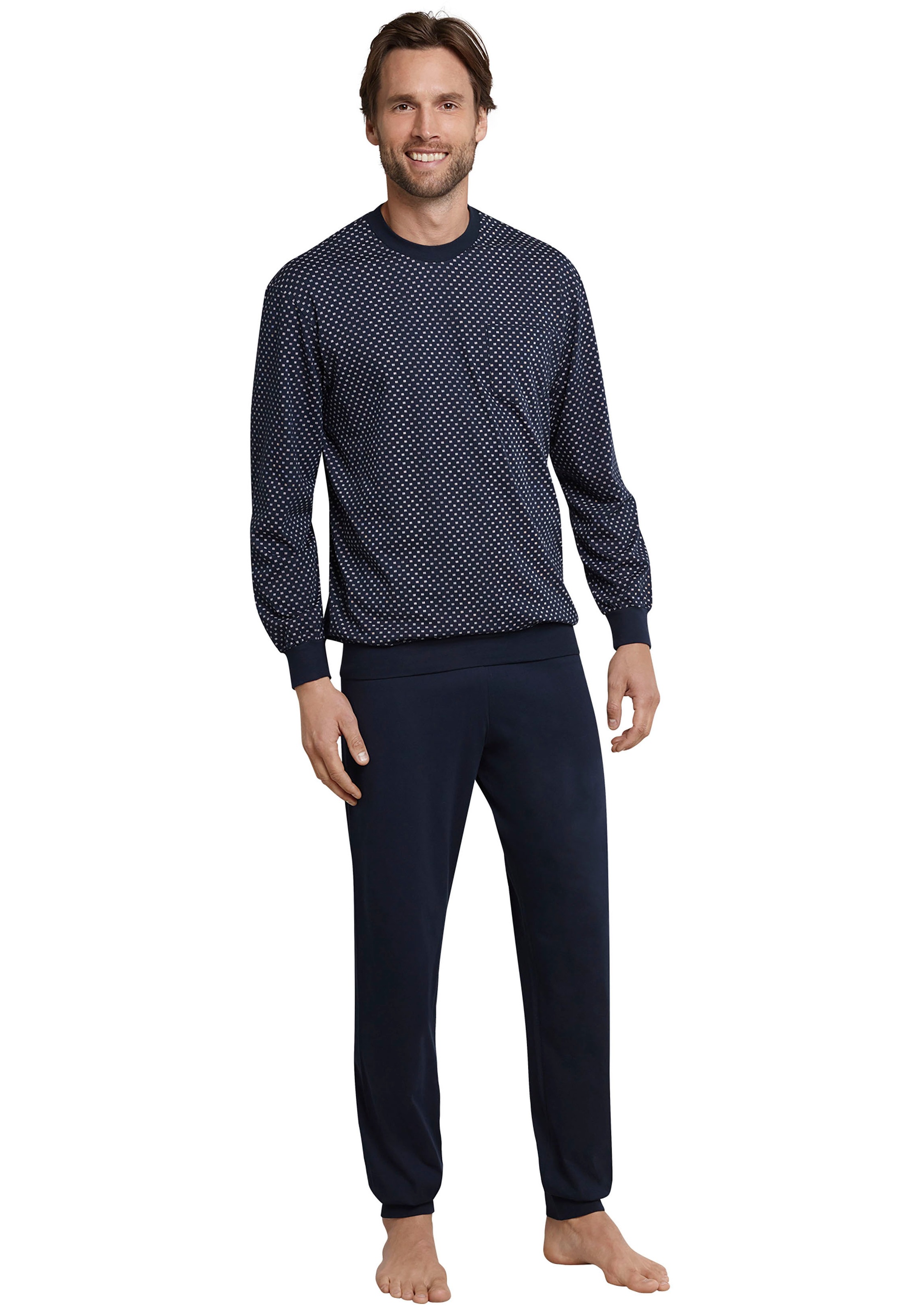 Image of Schiesser Pyjama, mit Brusttasche bei Ackermann Versand Schweiz