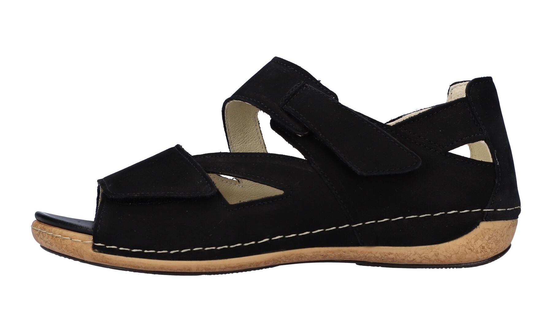 Waldläufer Sandale »HELIETT«  , Keilsandalette, Sommerschuh, Komfortschuh, Klettverschlüsse, H-Weite