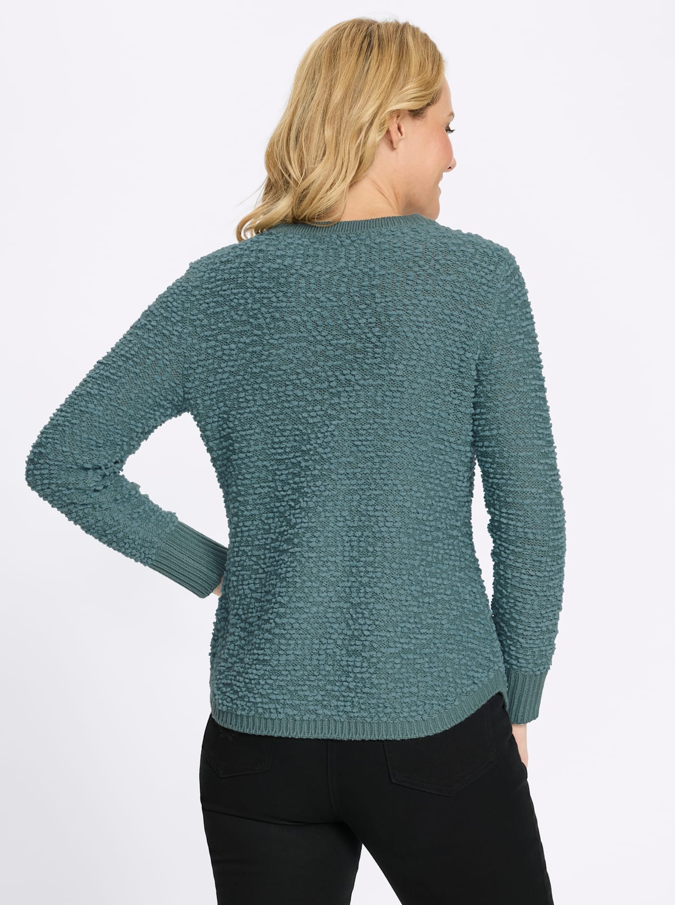 Classic Basics Pull à col rond »Langarm-Pullover«