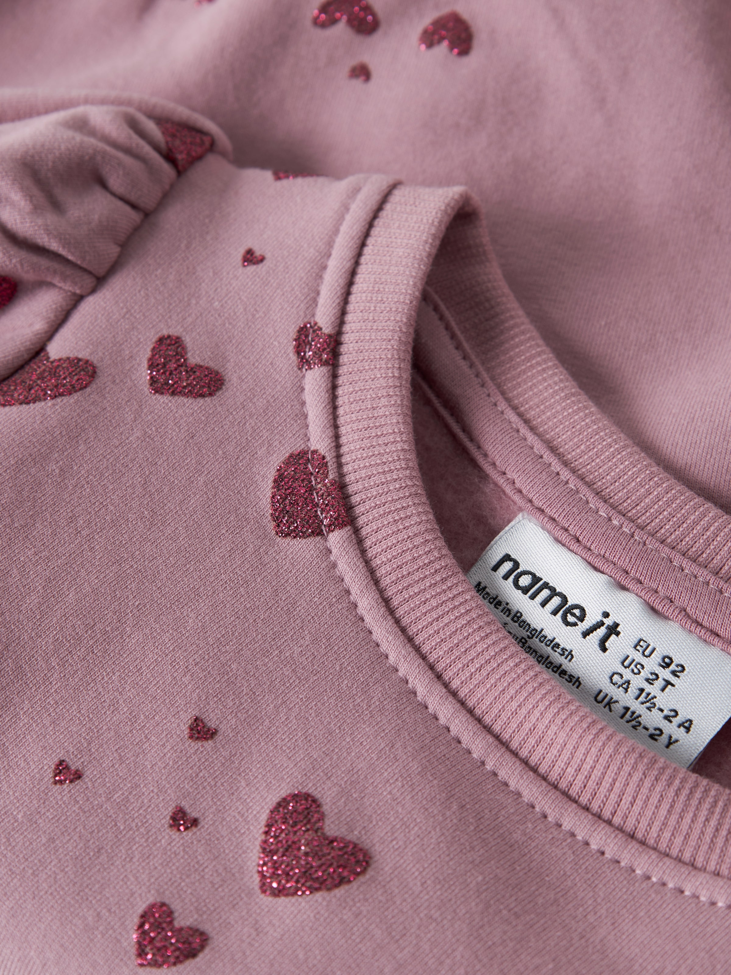 Name It Sweat-shirt »NMFOMA LS SWEAT BRU«, Baumwollmischung, regular fit
