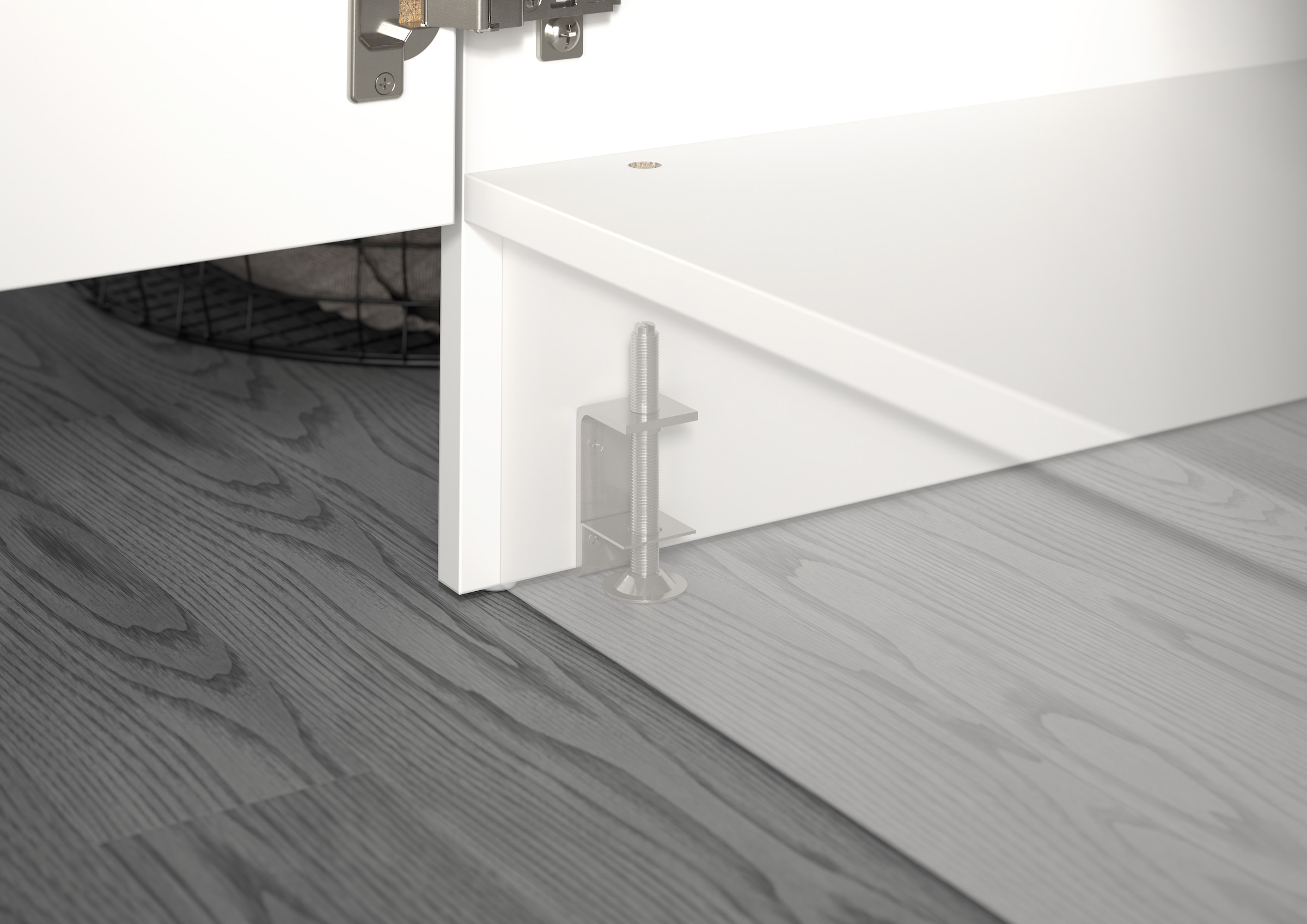 welltime Set d'armoires multi-usages »FALAS, TOPSELLER!, 2-teilig, Hauswirtschaftsraum Set, Breite 133 cm«