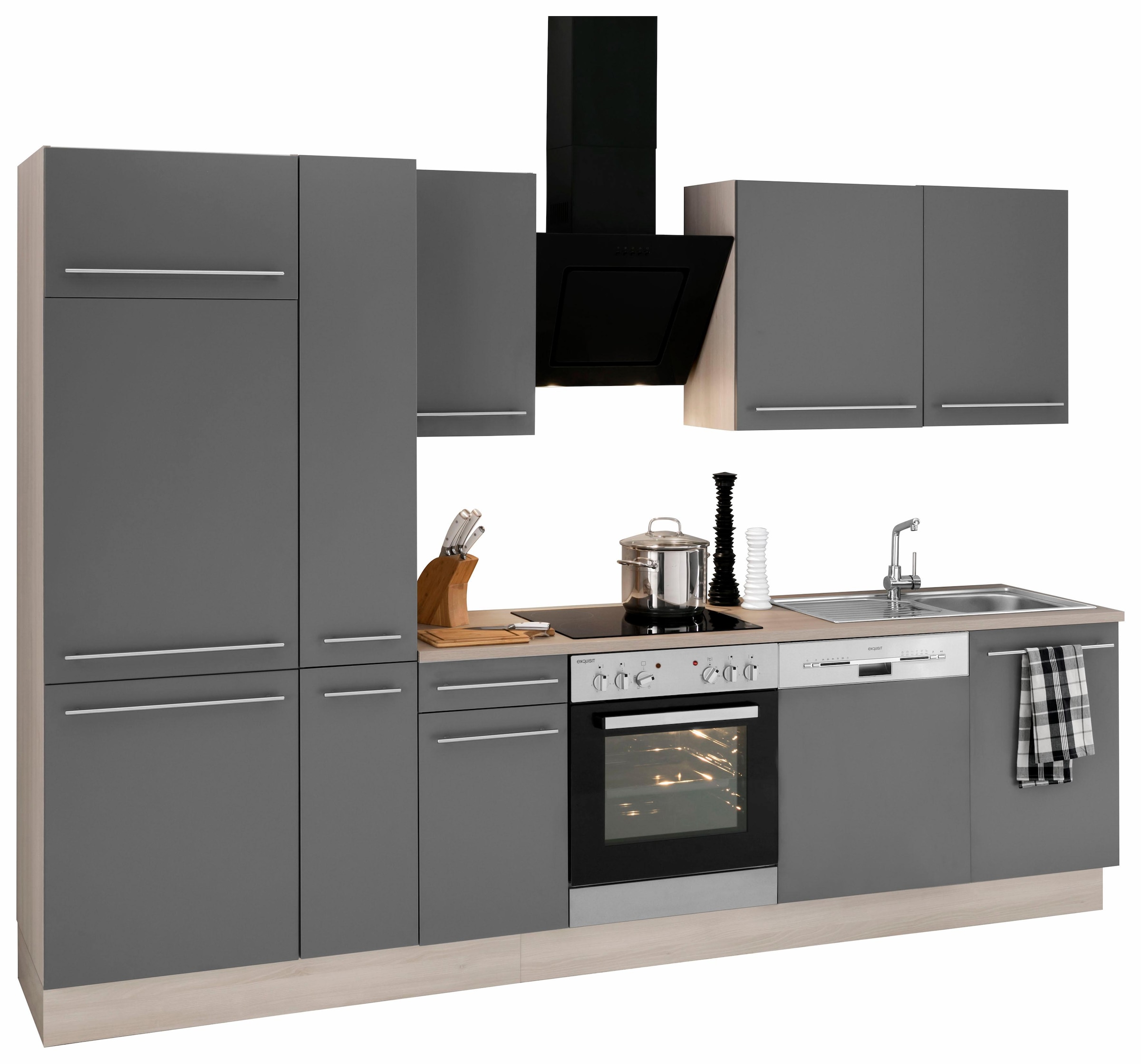 OPTIFIT Küchenzeile »Bern«, Breite 300 cm, wahlweise mit E-Geräten,  höhenverstellbare Füsse ab 99 CHF versandkostenfrei bestellen