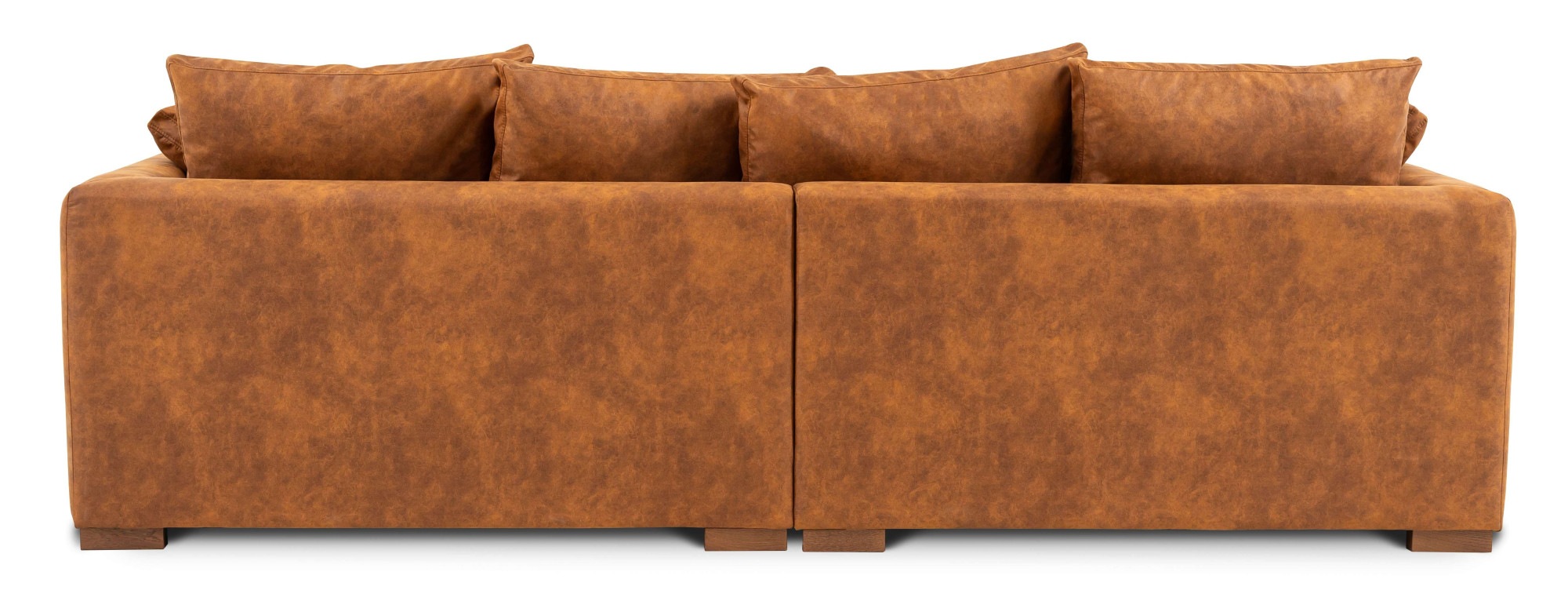 Home affaire Ecksofa »Coray« Breite 266 cm, extra weich und kuschelig, mit Federn und Daunen