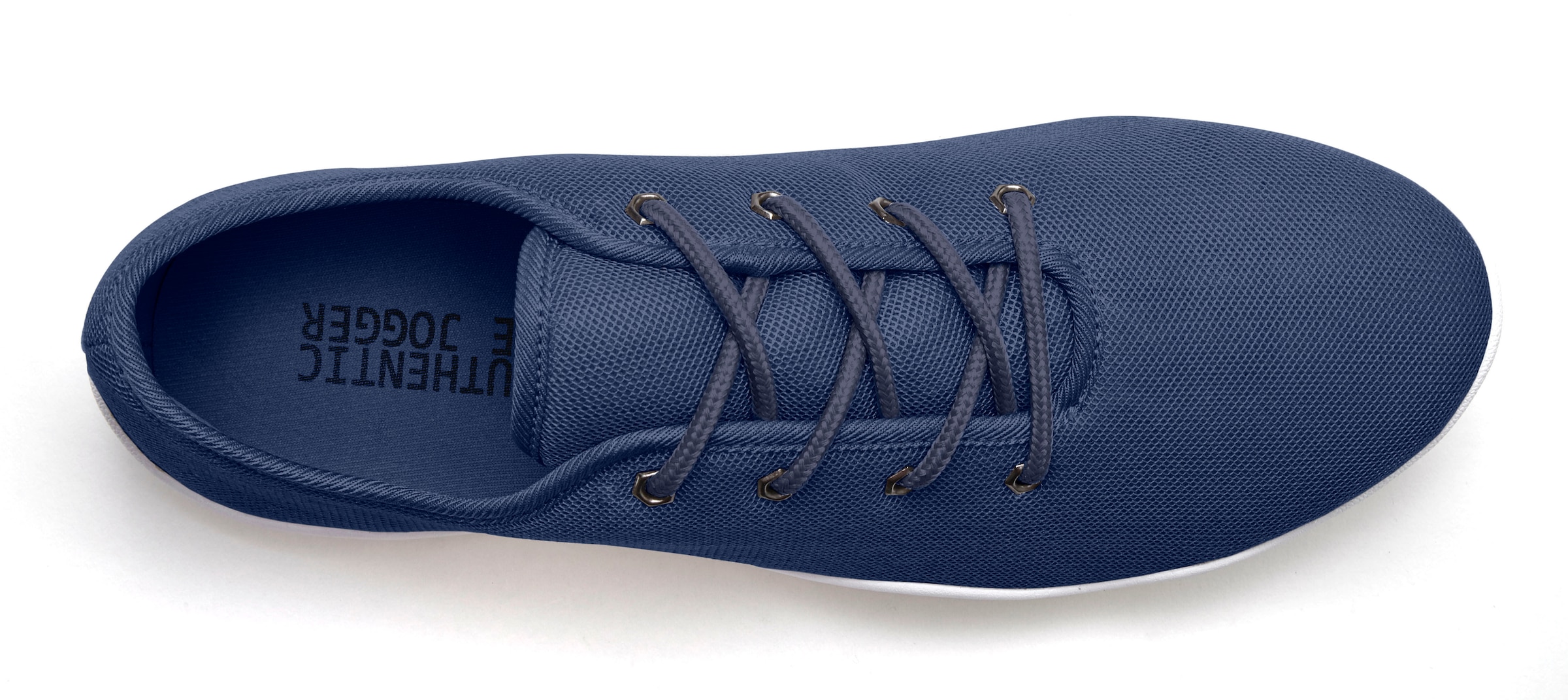 AUTHENTIC LE JOGGER Sneaker »Schnürschuh«, mit leichter & flacher Sohle, Schnürhalbschuhe, Freizeitschuhe VEGAN
