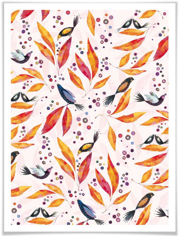 Image of Wall-Art Poster »Märchen Wandbilder Farbenrausch«, Schriftzug, (1 St.), Poster, Wandbild, Bild, Wandposter bei Ackermann Versand Schweiz