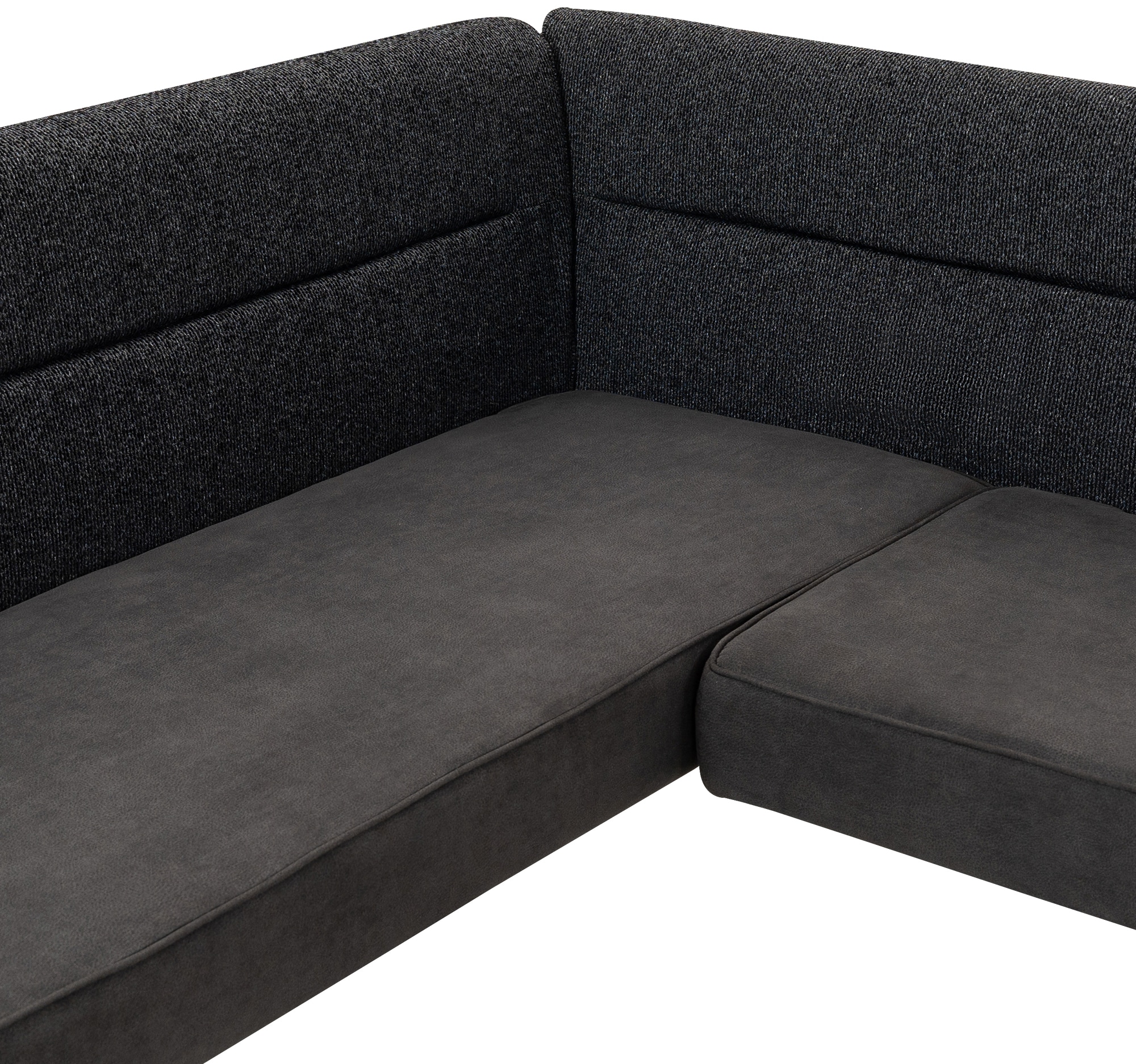 Duo Collection Banc d'angle »Alena« 1 cuis tlg. montable des deux côtés, ressorts ensachés