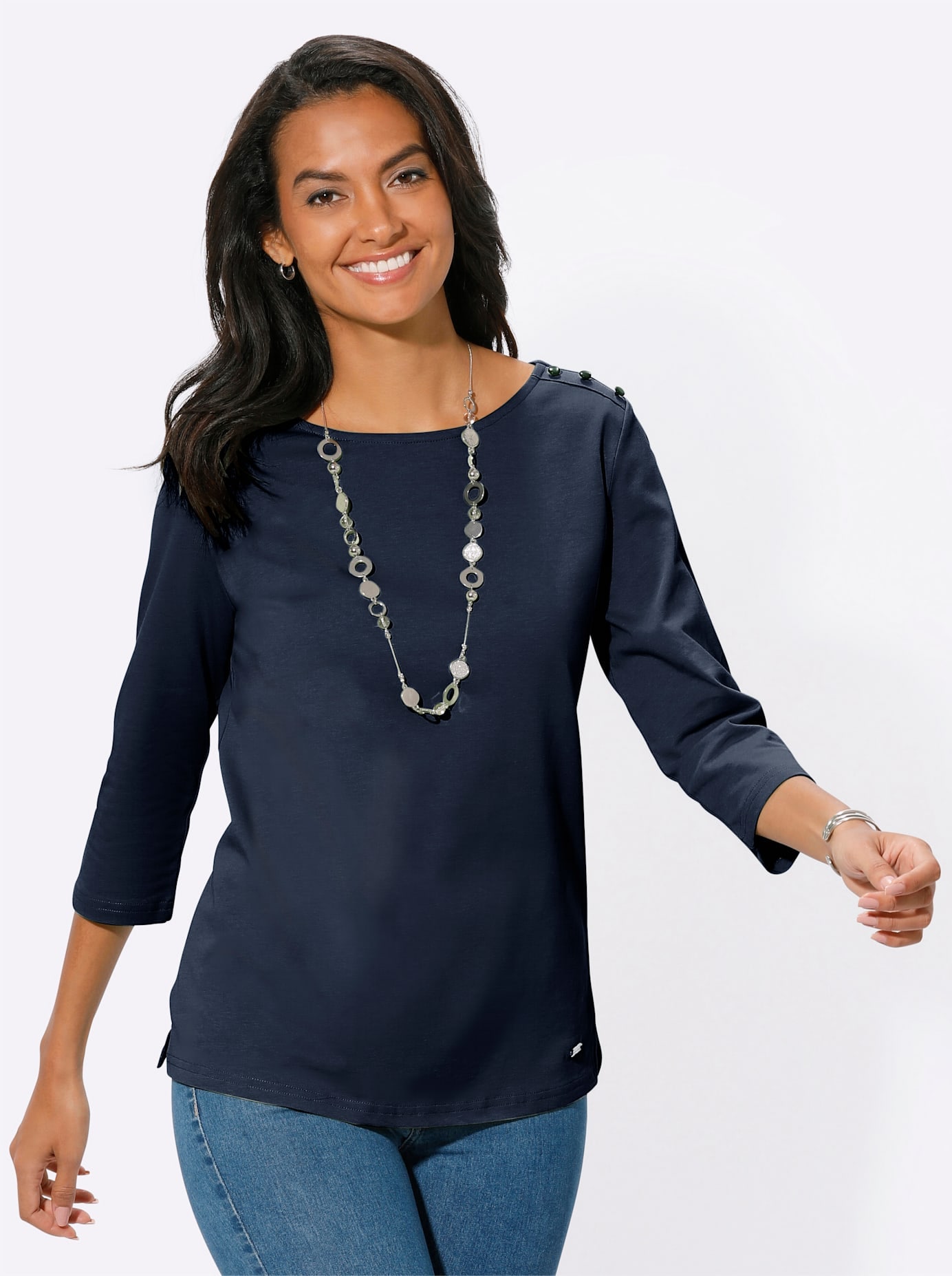 Casual Looks 3/4-Arm-Shirt »3/4-Arm-Shirt«, (1 tlg.)