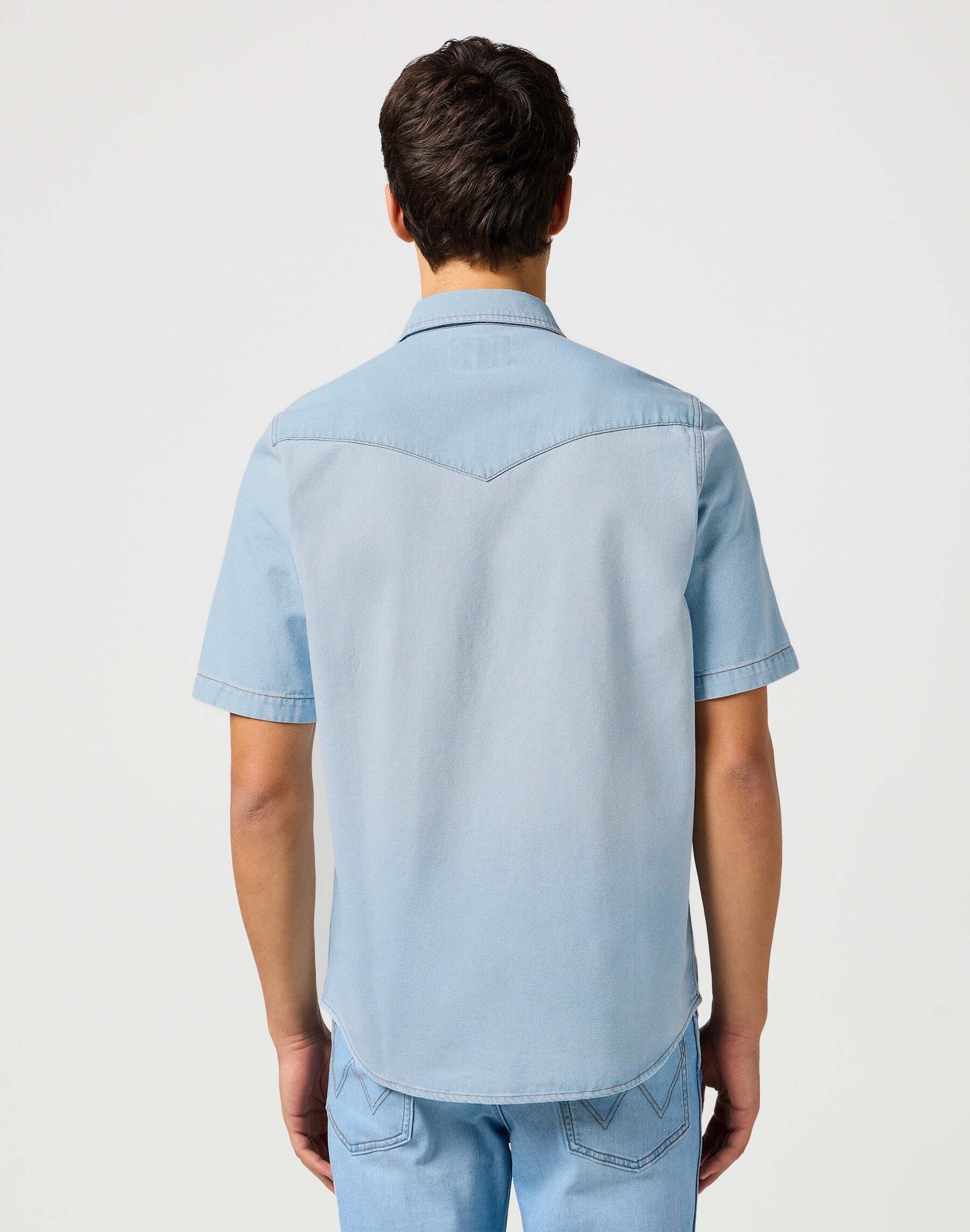 Wrangler Jeanshemd »WRANGLER Jeanshemd Ss Western Shirt«