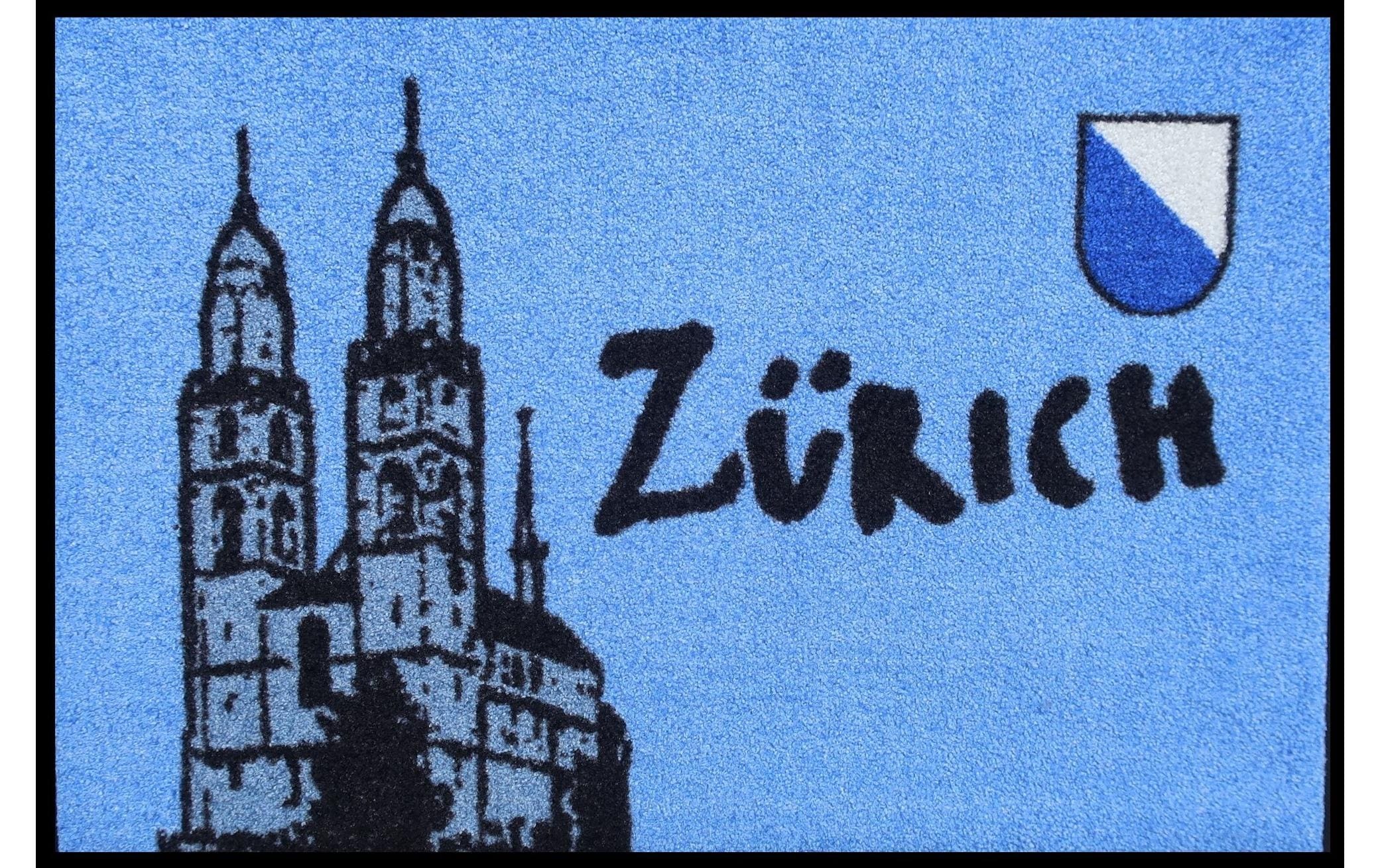 Image of wash+dry by Kleen-Tex Fussmatte »Zürich«, quadratisch, - mm Höhe bei Ackermann Versand Schweiz