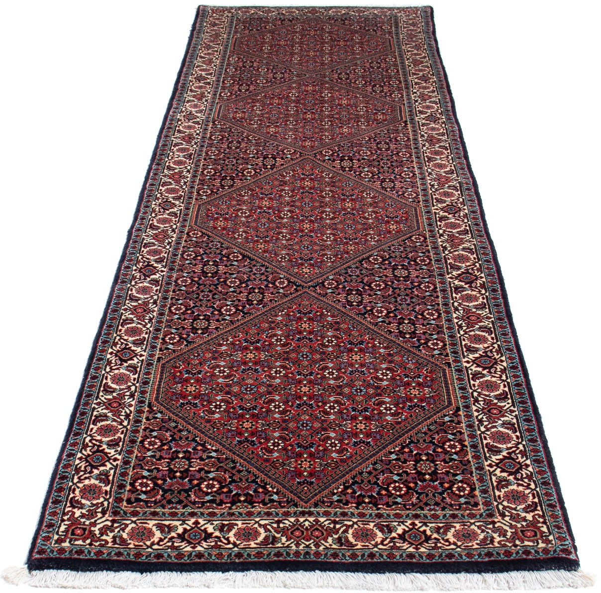 Image of morgenland Hochflor-Läufer »Bidjar Medaillon 317 x 85 cm«, rechteckig, 1,5 mm Höhe, Unikat mit Zertifikat bei Ackermann Versand Schweiz