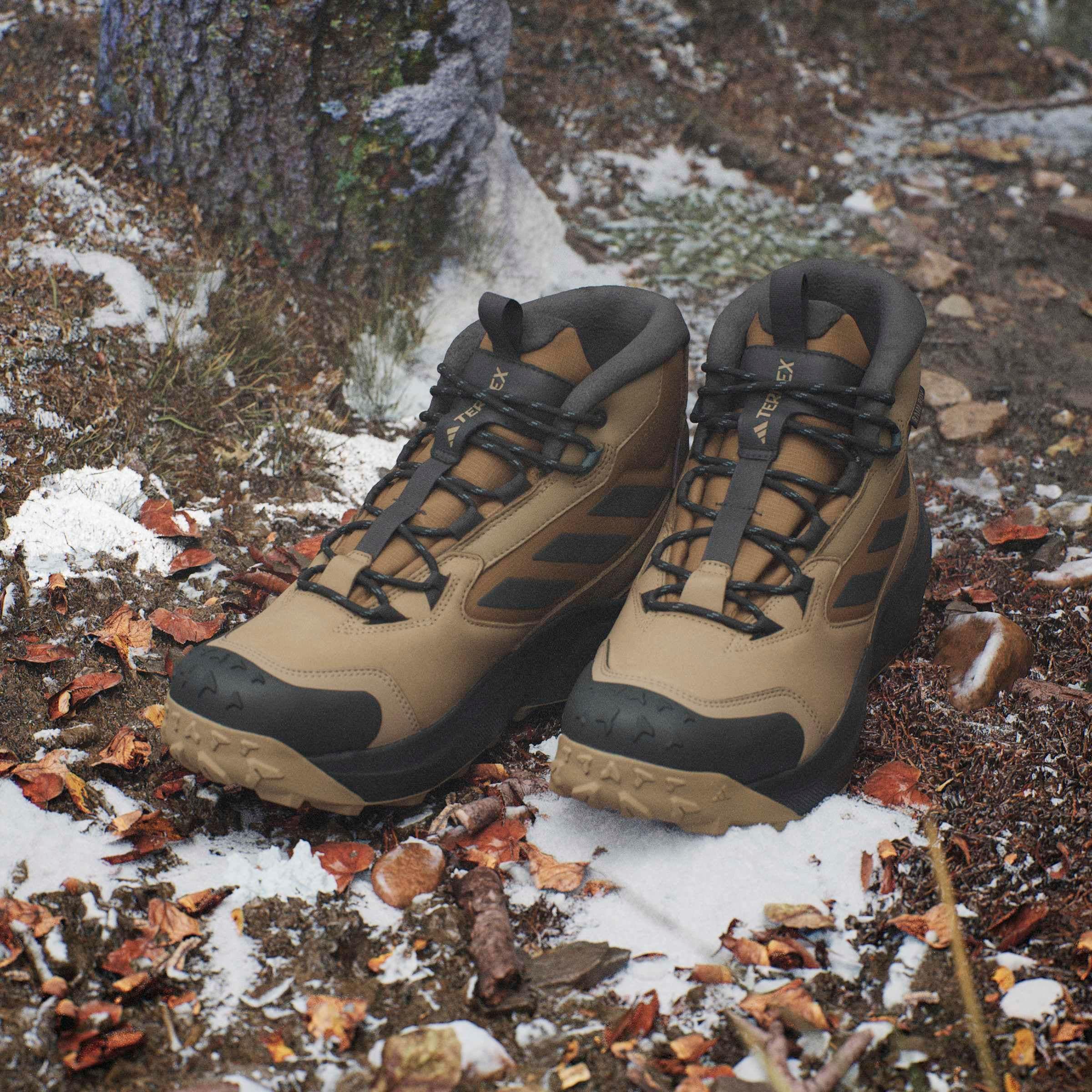 adidas TERREX Winterboots »TERREX WINTER LEATHER MID CUT RAIN.RDY COLD.RDY«, Winterboots aus Leder