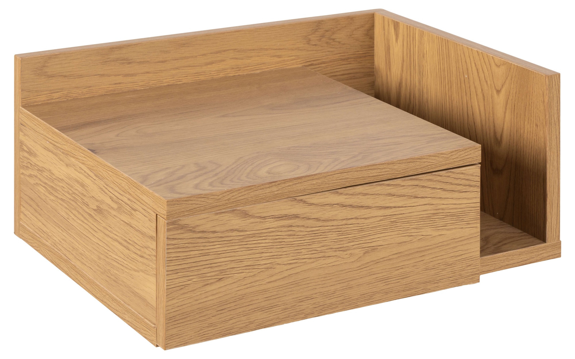 ACTONA GROUP Nachttisch »Ashlan Nachtkommode« Nachtschrank, wandmontiert, 1 Schublade, 1 Fachboden, Metallschienen