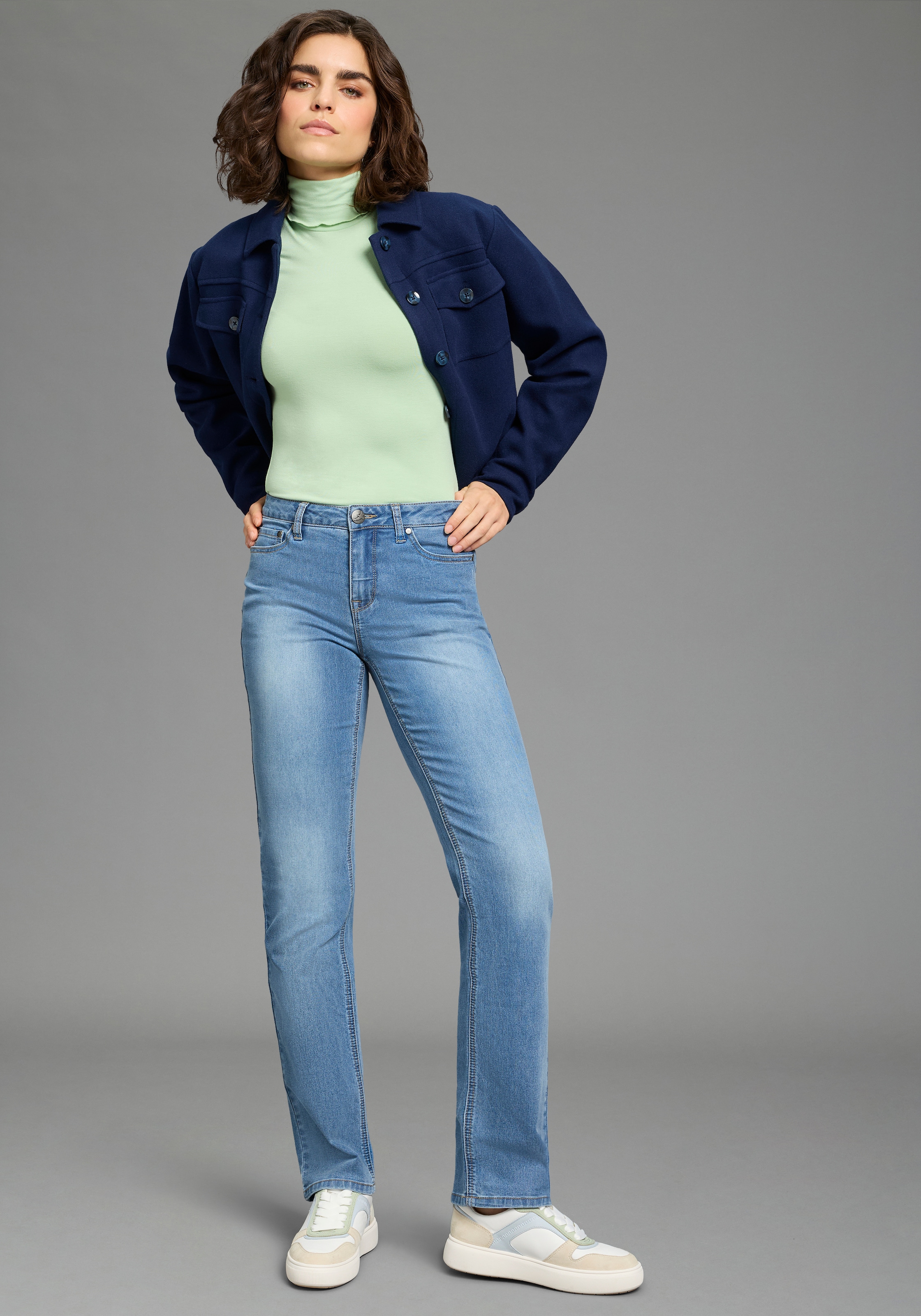 Arizona Jeans droit coupe droite, coupe normale, taille haute