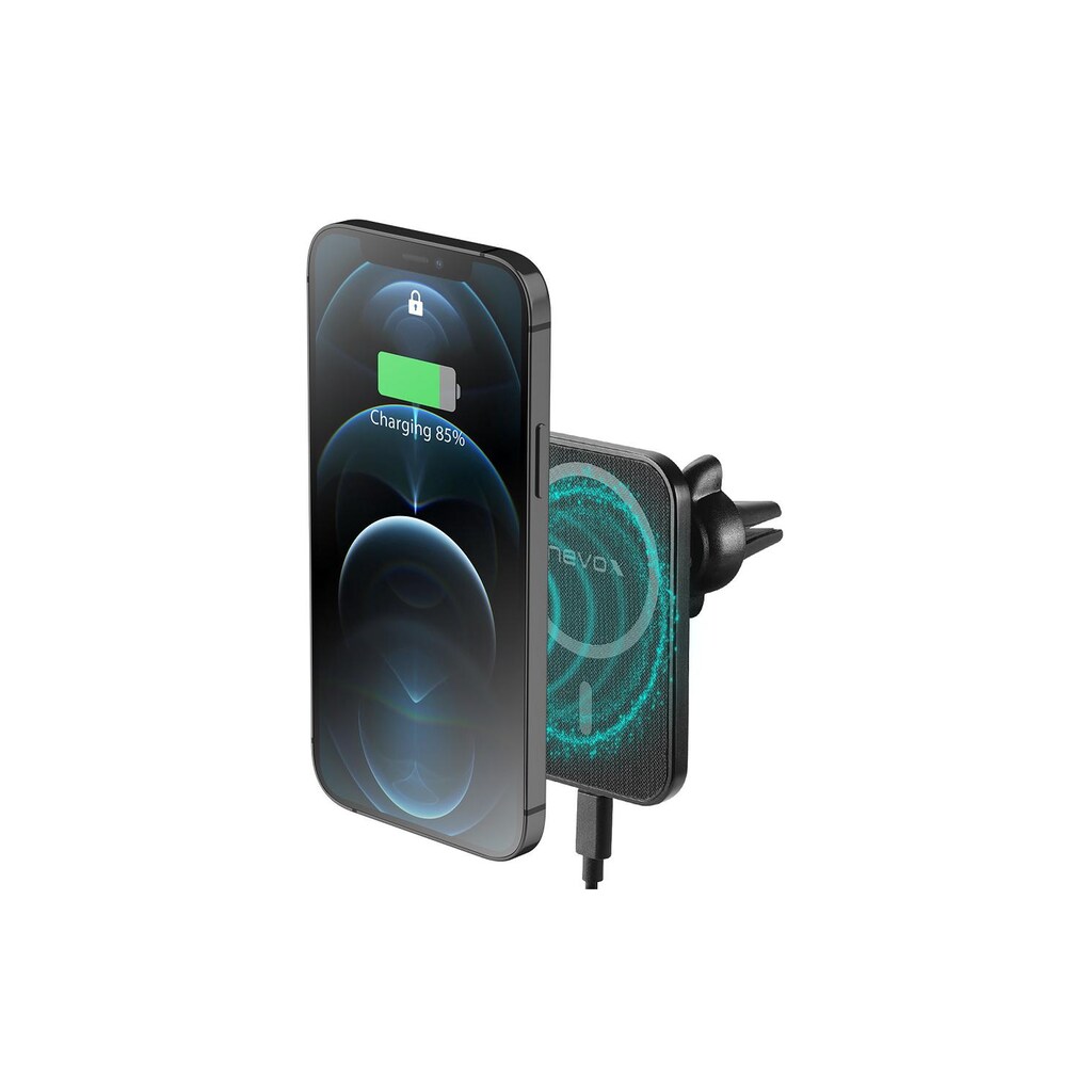nevox Smartphone-Halterung »MagSafe Fast Car Charger 15W«