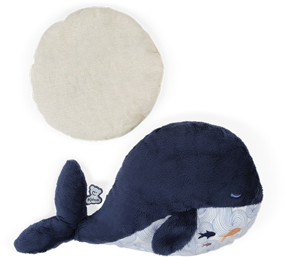 Image of Kaloo Kuscheltier »Petit Calme, Wal«, mit Wärme-/Kältekissen bei Ackermann Versand Schweiz
