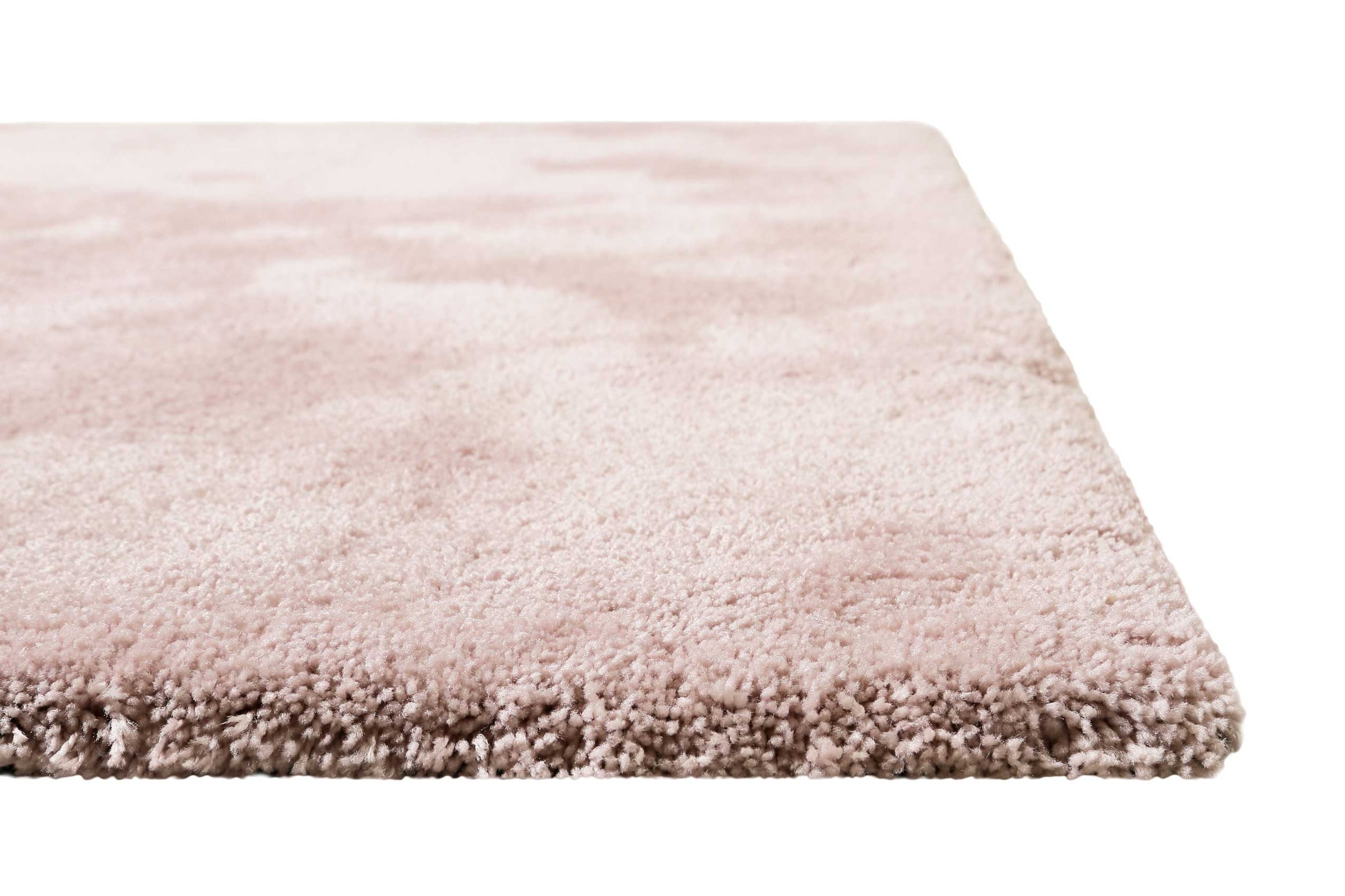Homie Living Tapis »Pisa« Rond 25 mm Höhe Hochflor, Microfaser, uni, weich, Shaggy, Wohnzimmer, Schlafzimmer