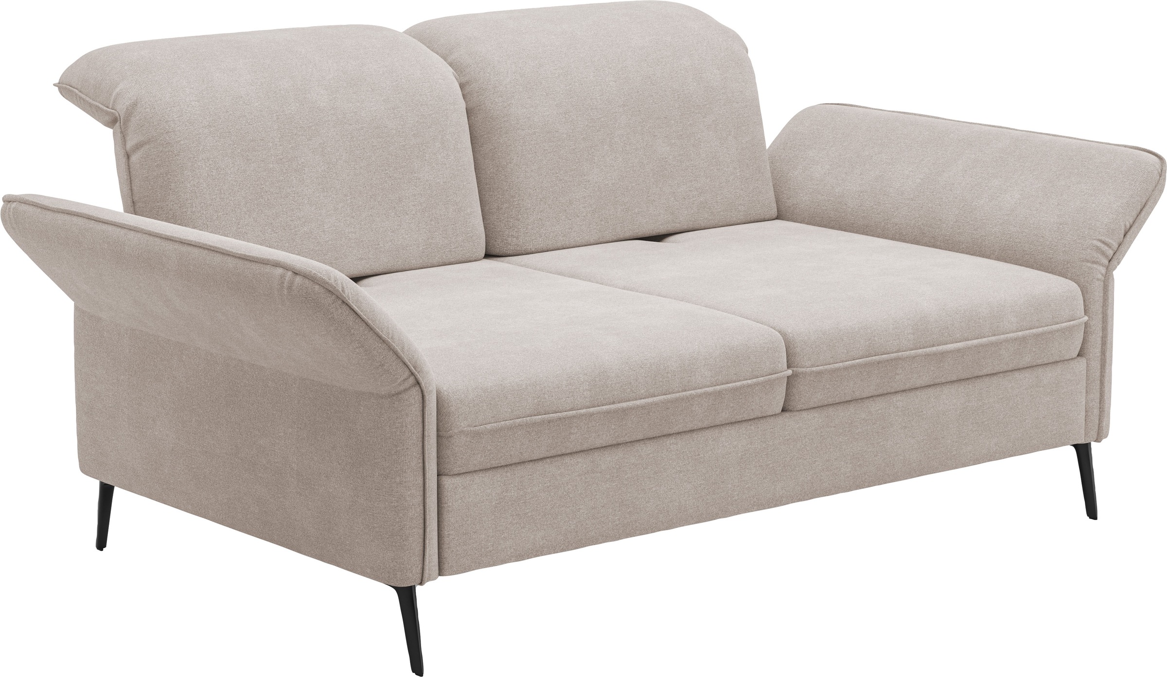 sit&more 3-places »Emely, inkl. Sitztiefenverstellung« wahlweise mit Bettfunktion, Kopf- & Armteilverstellung