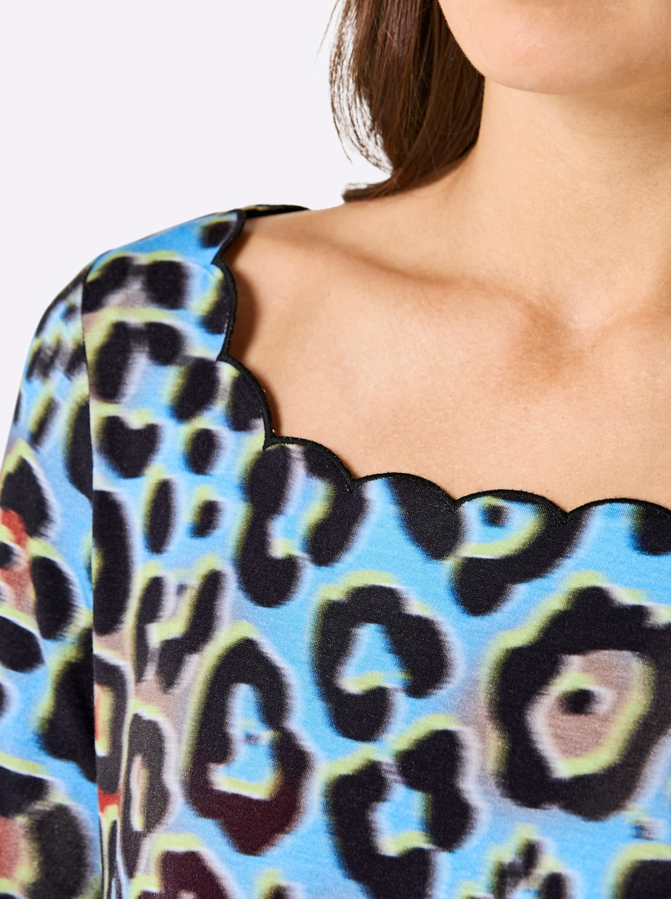 CREATION L PREMIUM T-shirt à manches 3/4 »Lyocell-Shirt« 1 pièces tlg.