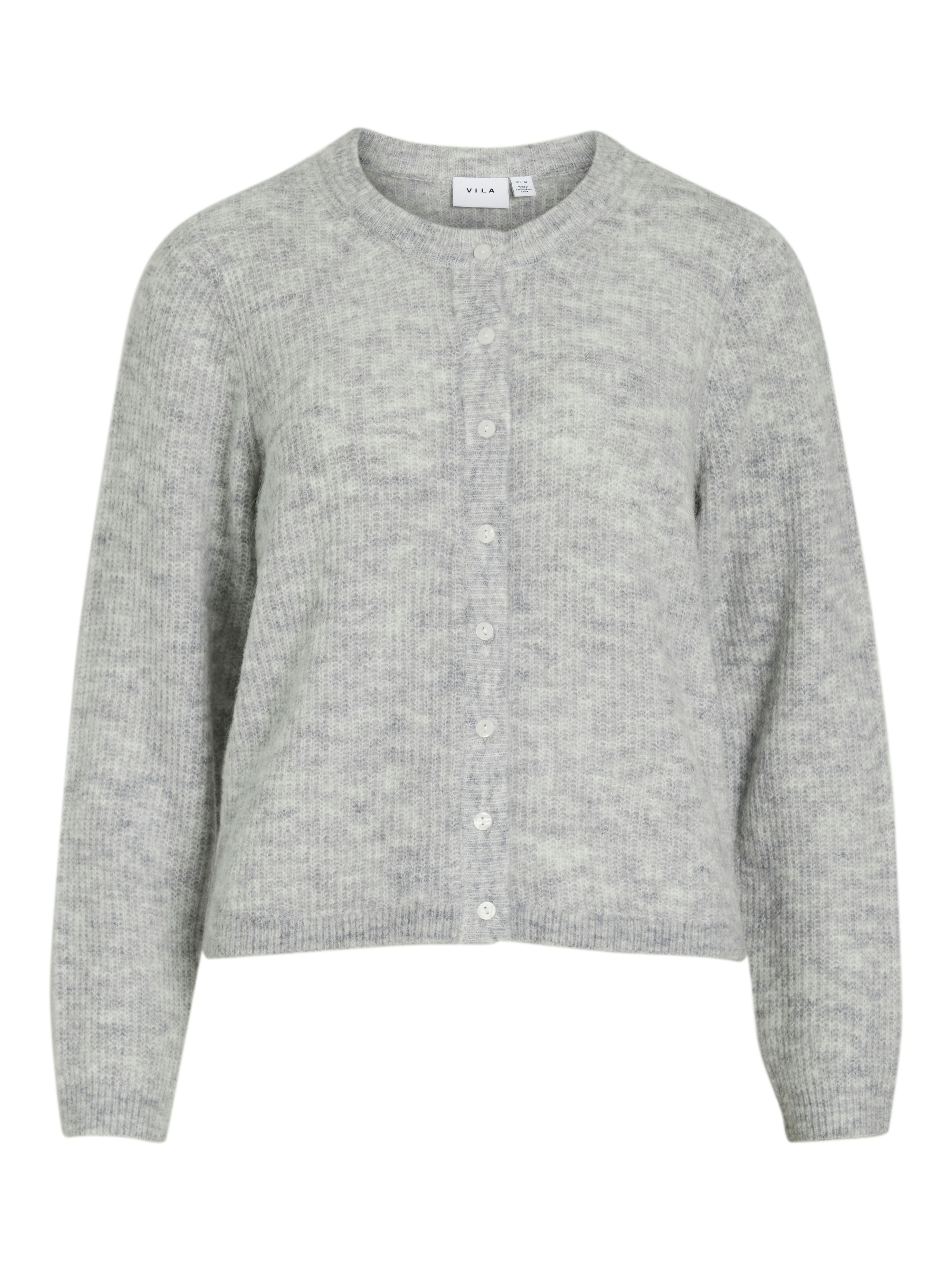Vila Veste en tricot »VILORY O-NECK L/S KNIT CARDIGAN-NOOS« Materialmix, regular fit