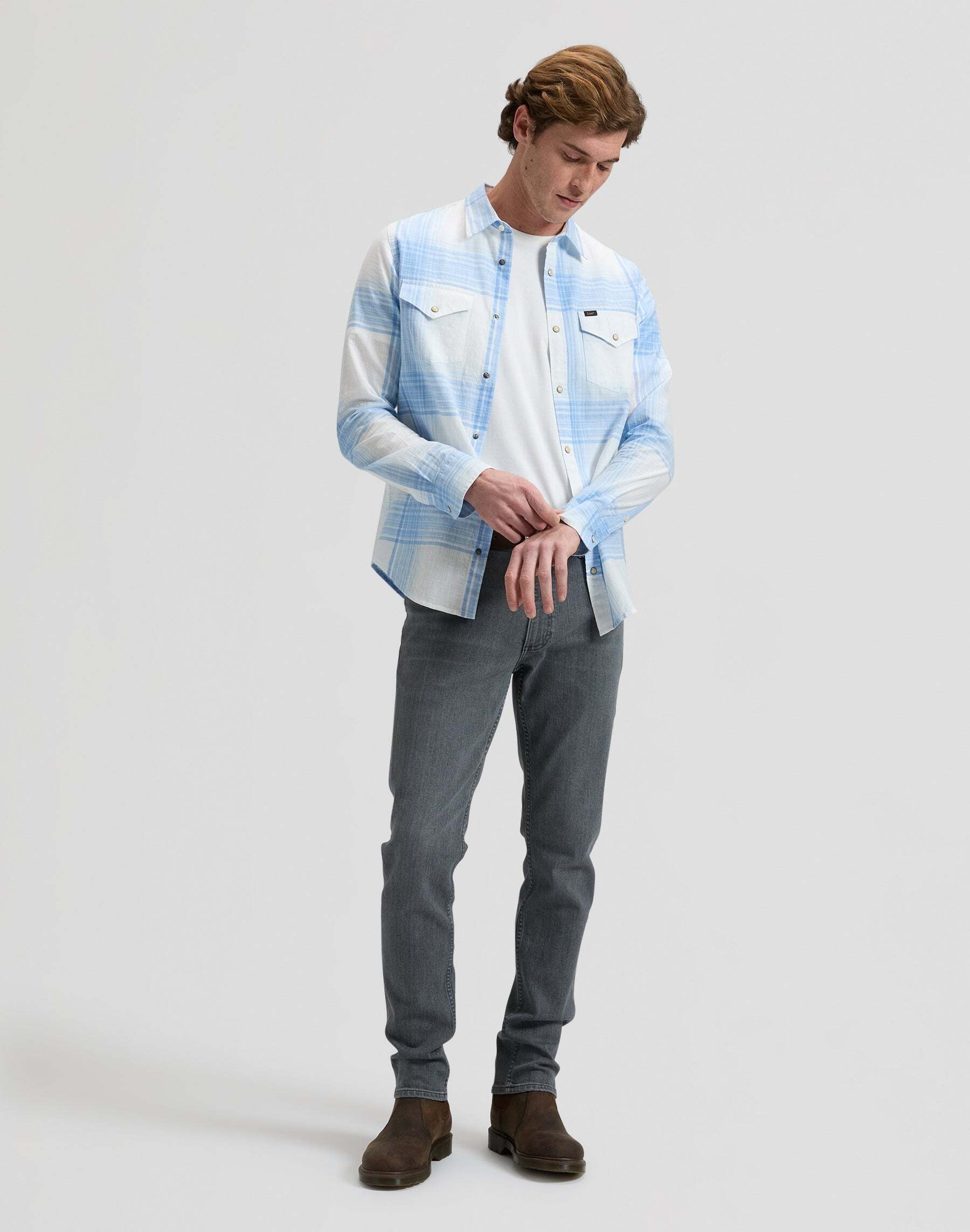 Lee® Langarmhemd »Lee Langarmhemd Clean Western«