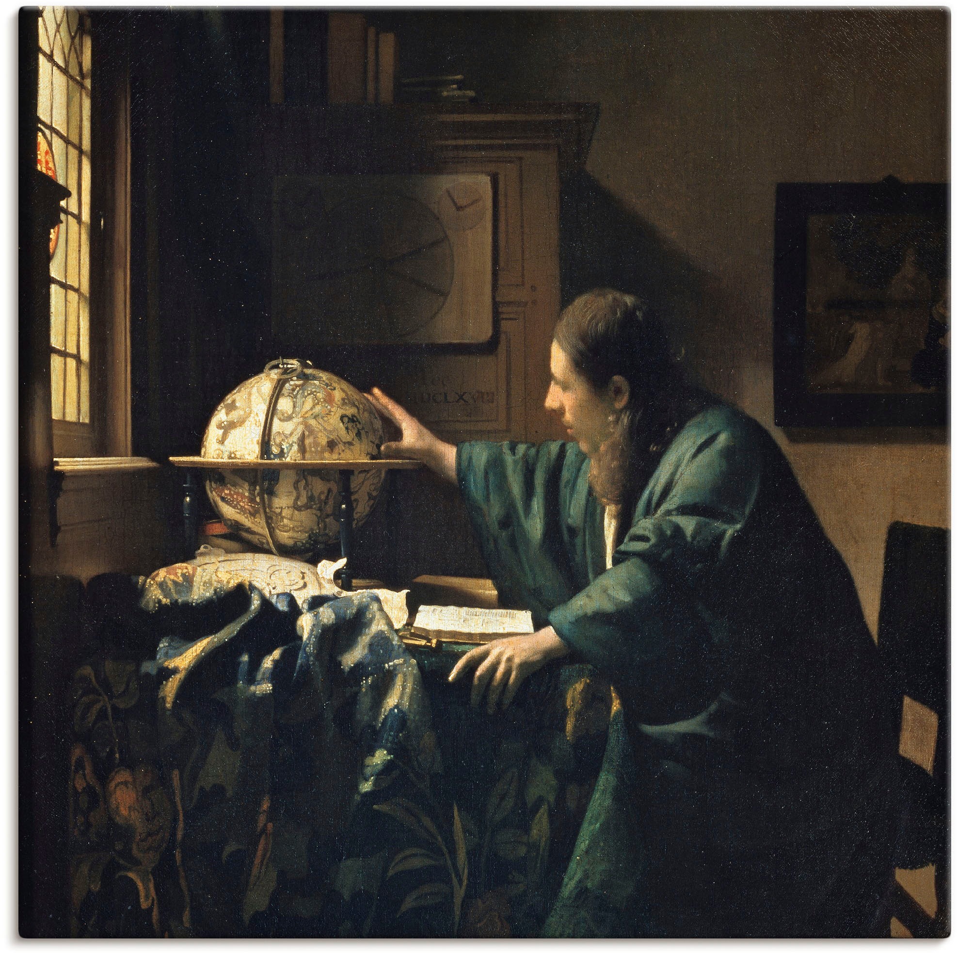 Image of Artland Wandbild »Der Astronom. 1668«, Berufe, (1 St.), in vielen Grössen & Produktarten -Leinwandbild, Poster, Wandaufkleber / Wandtattoo auch für Badezimmer geeignet bei Ackermann Versand Schweiz