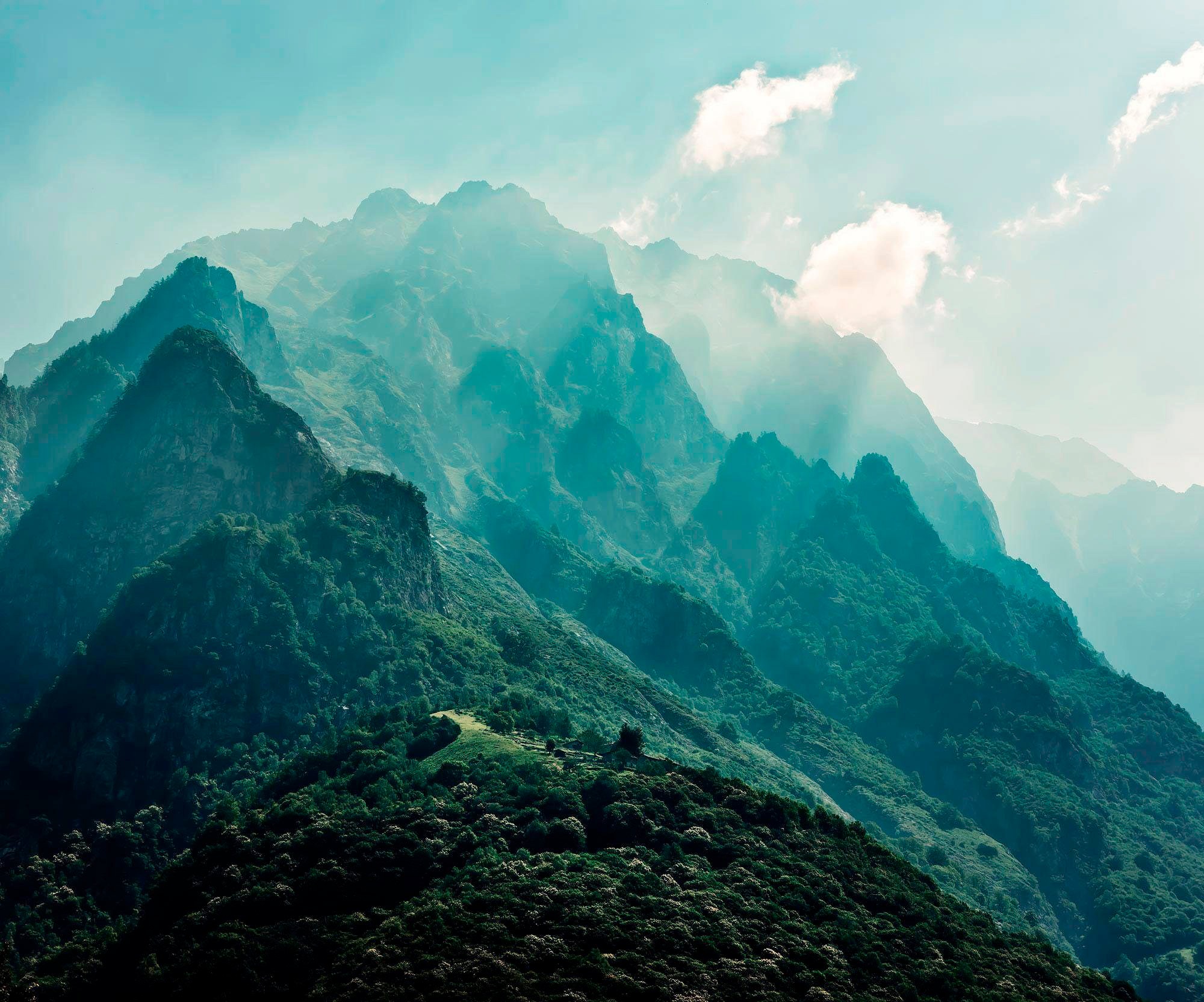 Image of Komar Vliestapete »Pure The Summit«, naturalistisch bei Ackermann Versand Schweiz