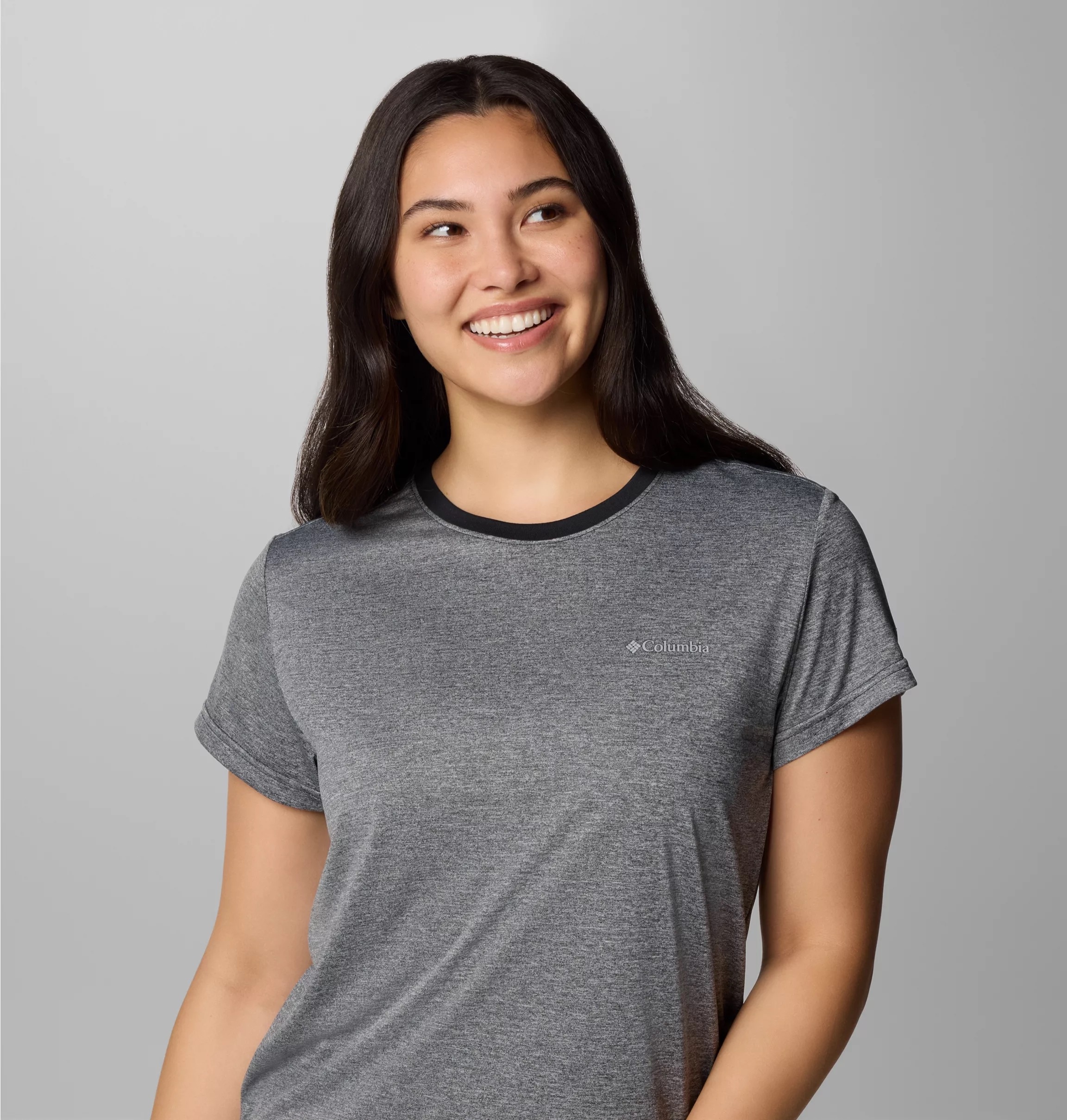Columbia T-shirt fonctionnel sportliche Passform, Kurzarm, für Outdoor-Aktivitäten