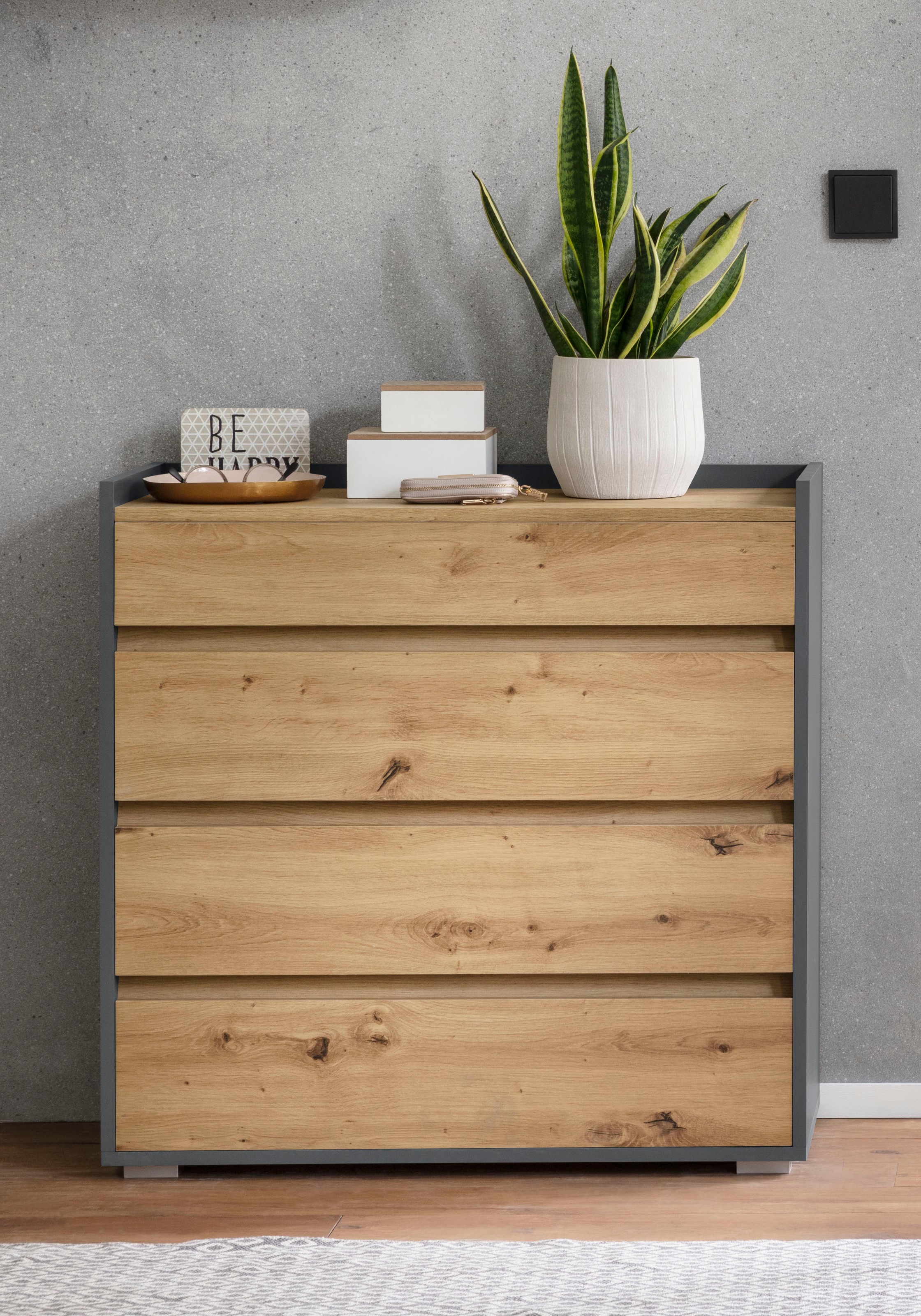 Image of INOSIGN Kommode »Kosmo«, Breite 80 cm, 4 Schubkästen bei Ackermann Versand Schweiz