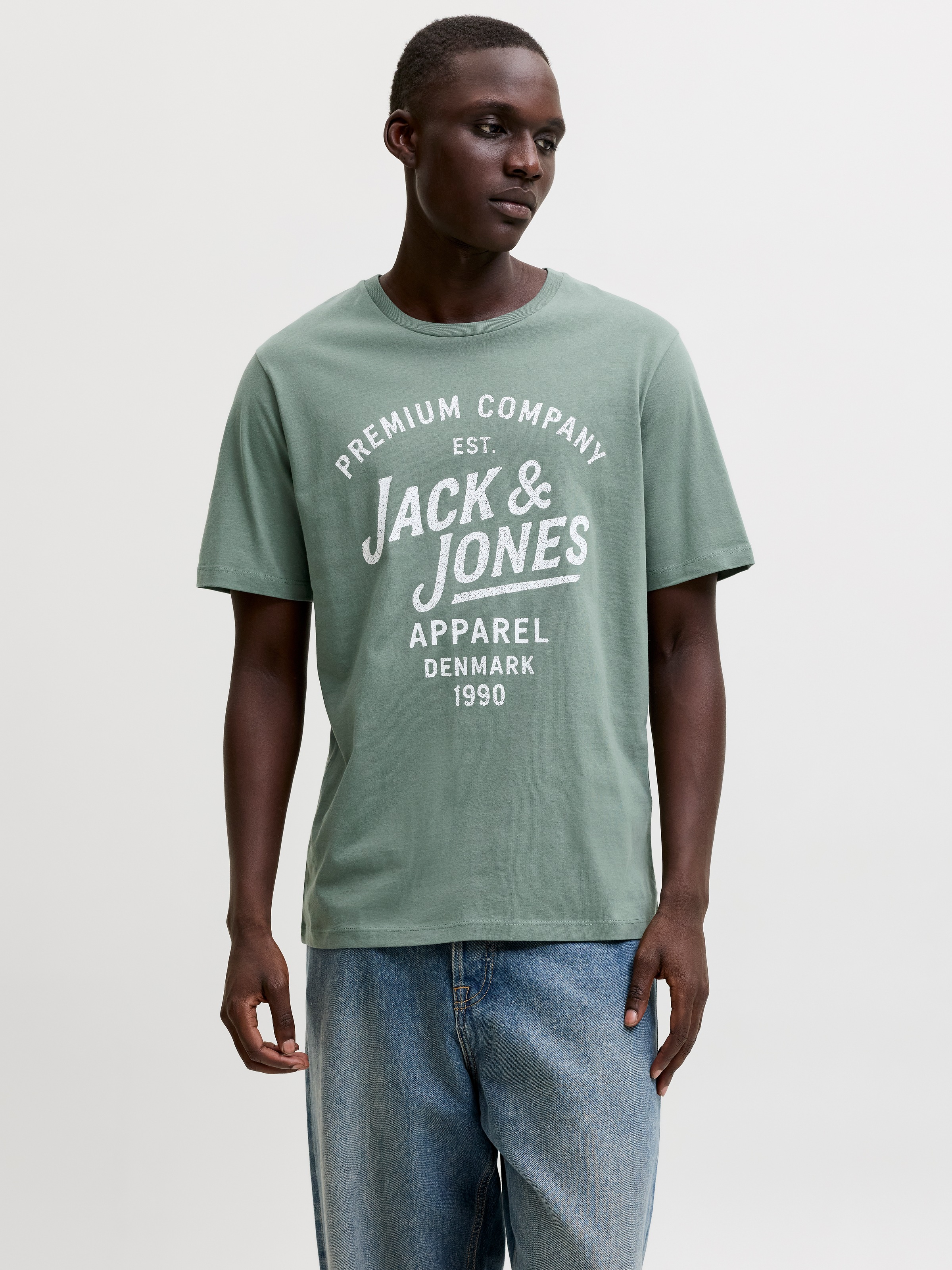 Jack & Jones Rundhalsshirt »JPRBLUZANE SS TEE FST 3PK MP« Packung, 3