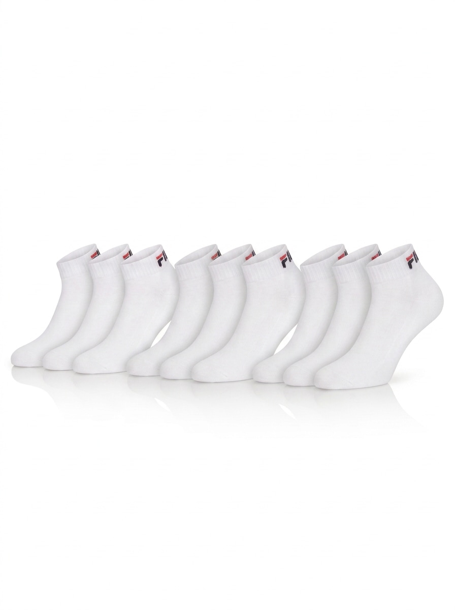 Image of Fila Kurzsocken "UNISEX QUARTER PLAIN SOCKS" 9 Paar, mit klassischem Logo