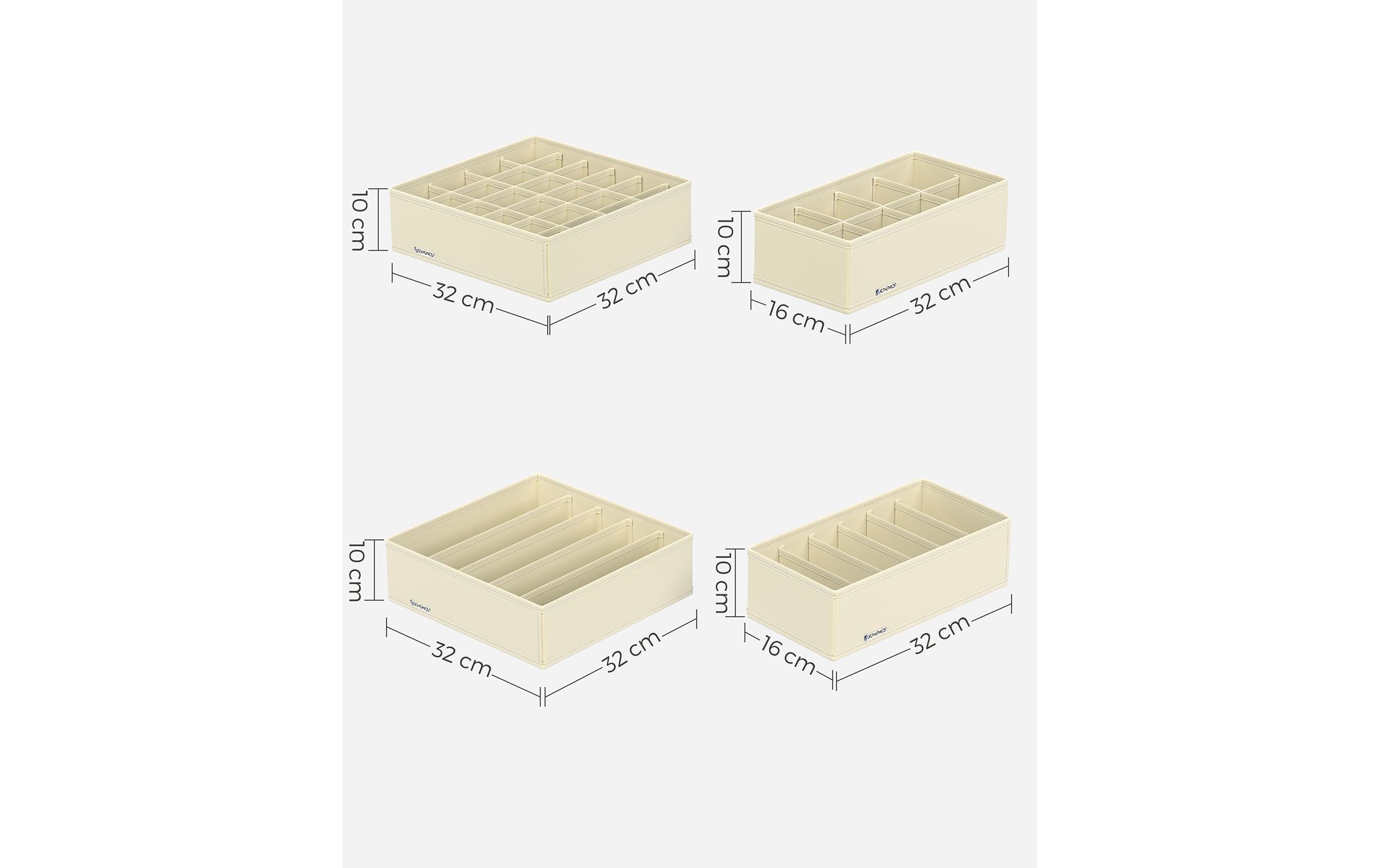 SONGMICS Organiseur »Flatbox«