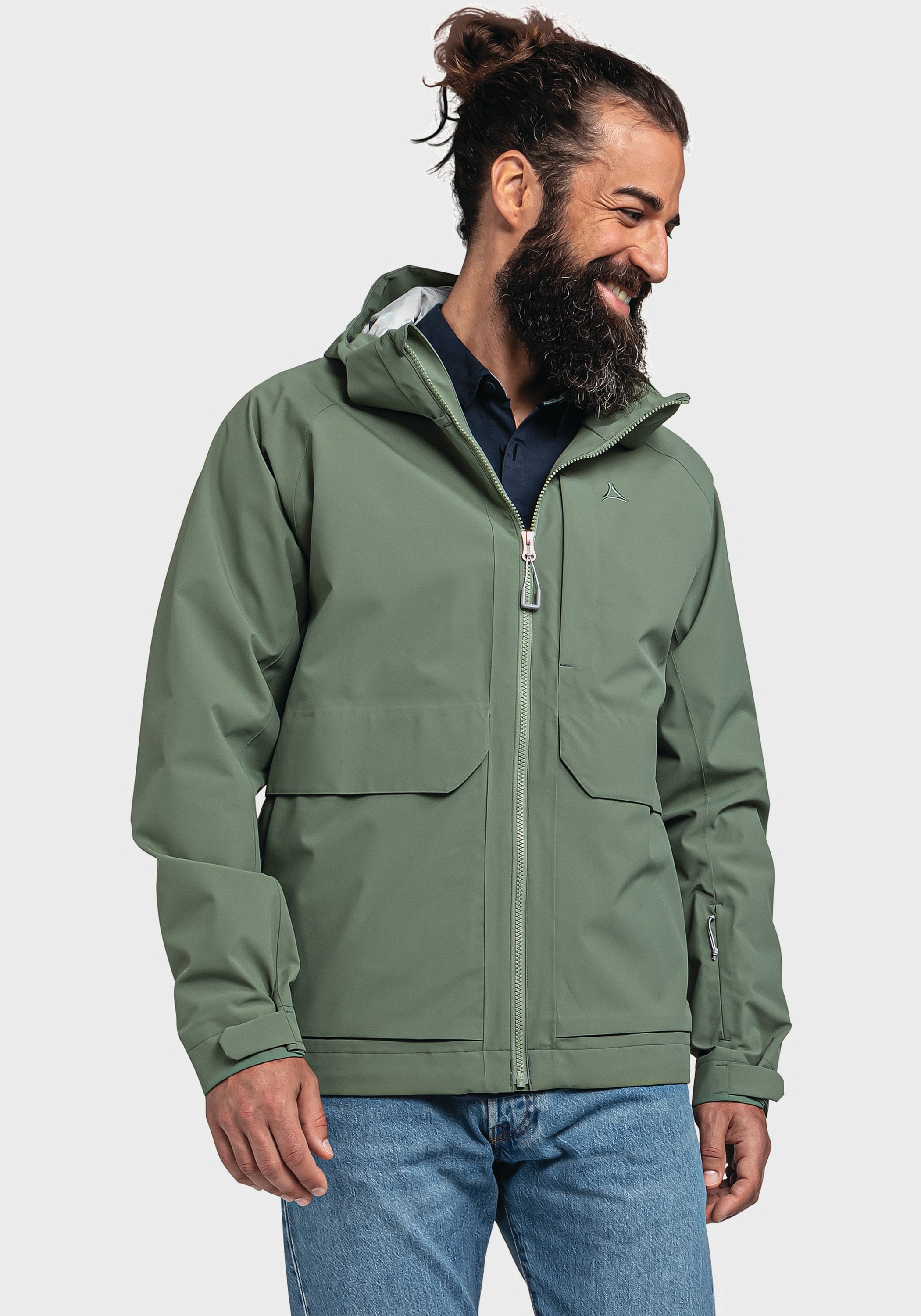 Schöffel Outdoorjacke »Jacket Lausanne M«, mit Kapuze