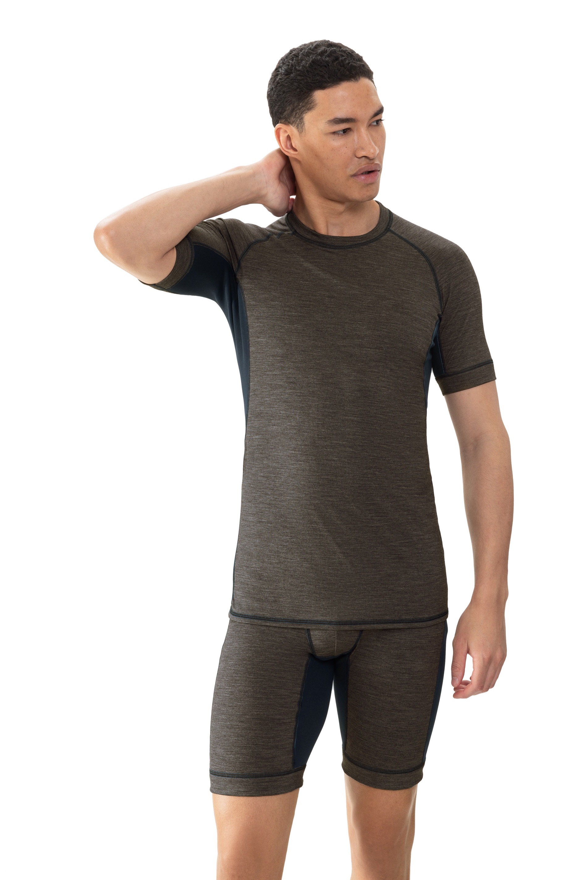 Mey T-shirt fonctionnel »Prfrmnc+« coupe ajustée, manches courtes, séchage rapide, col rond