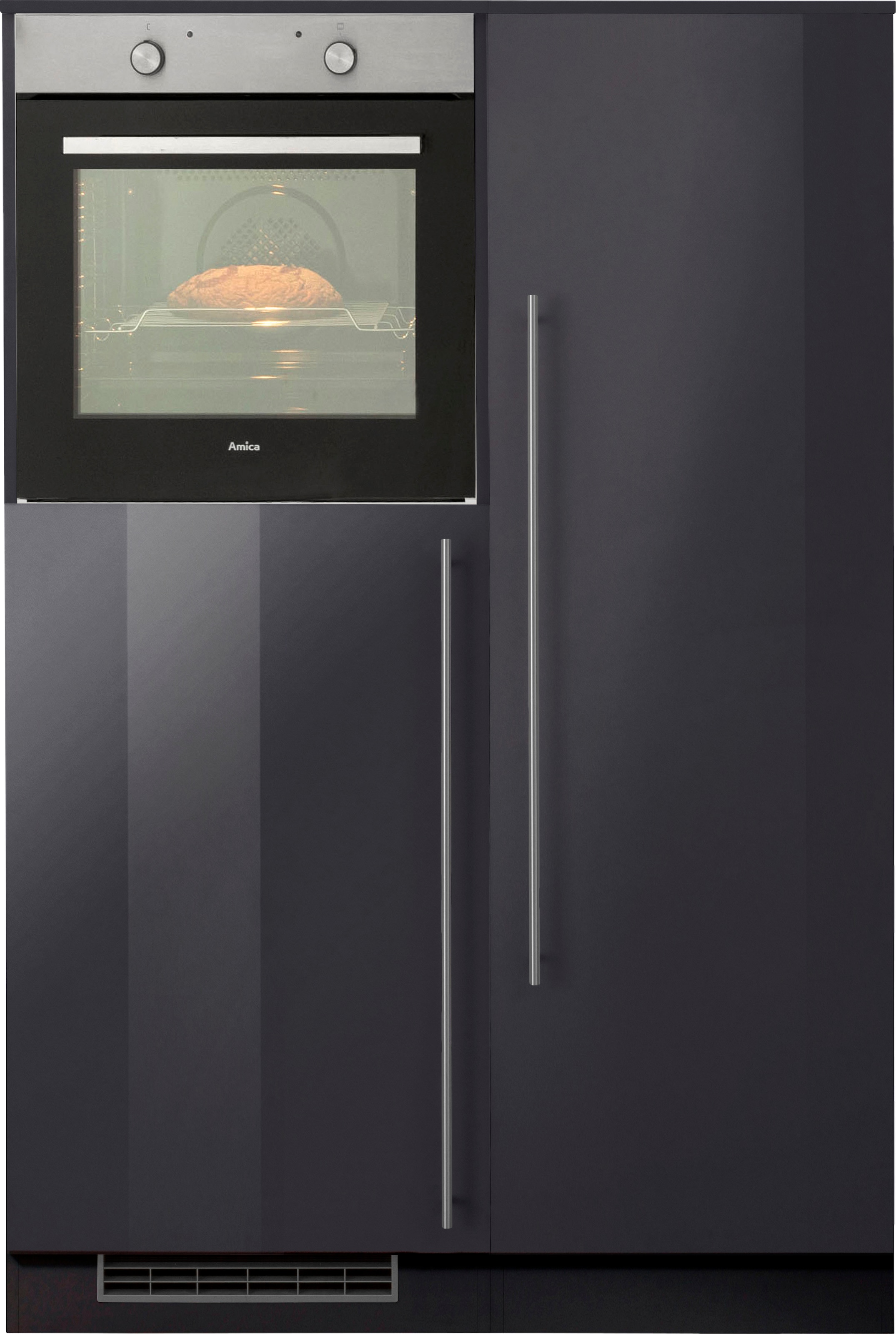 wiho Küchen Küche »Chicago«, Back-/Kühlmodul, wahlweise mit E-Geräten,  Breite 110 cm jetzt kaufen | Sockelblenden