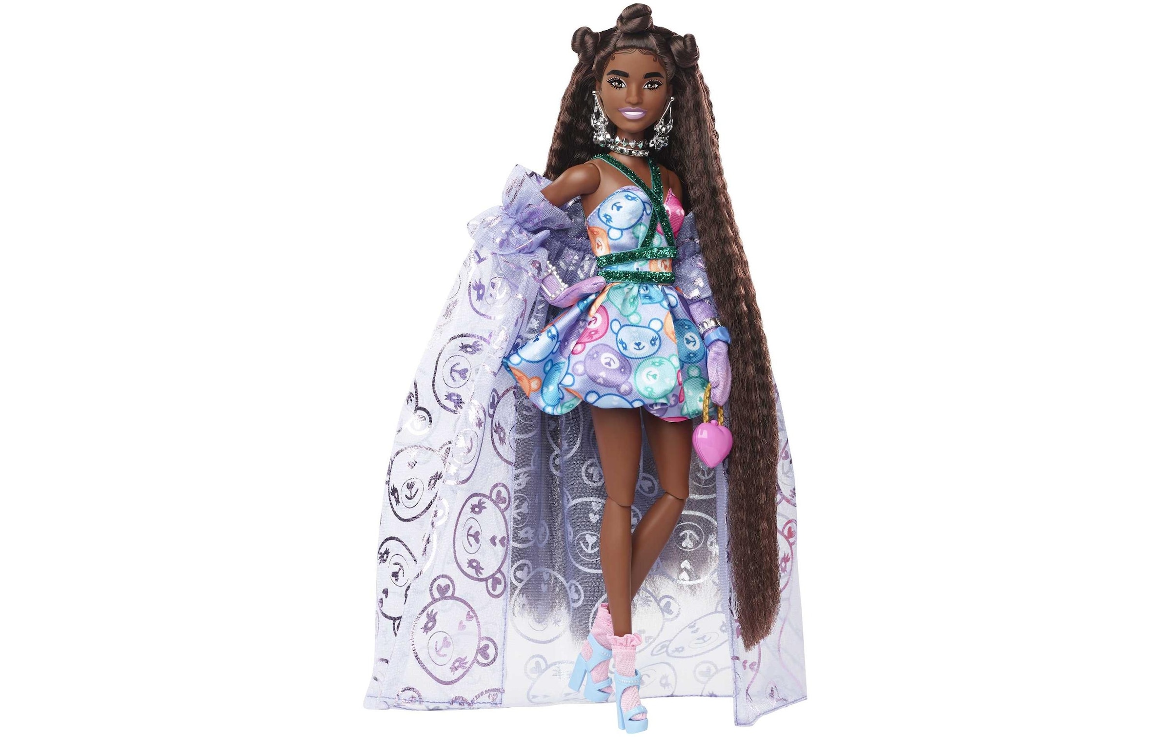 Barbie Anziehpuppe »Barbie Extra Fancy Puppe im lila Kleid«