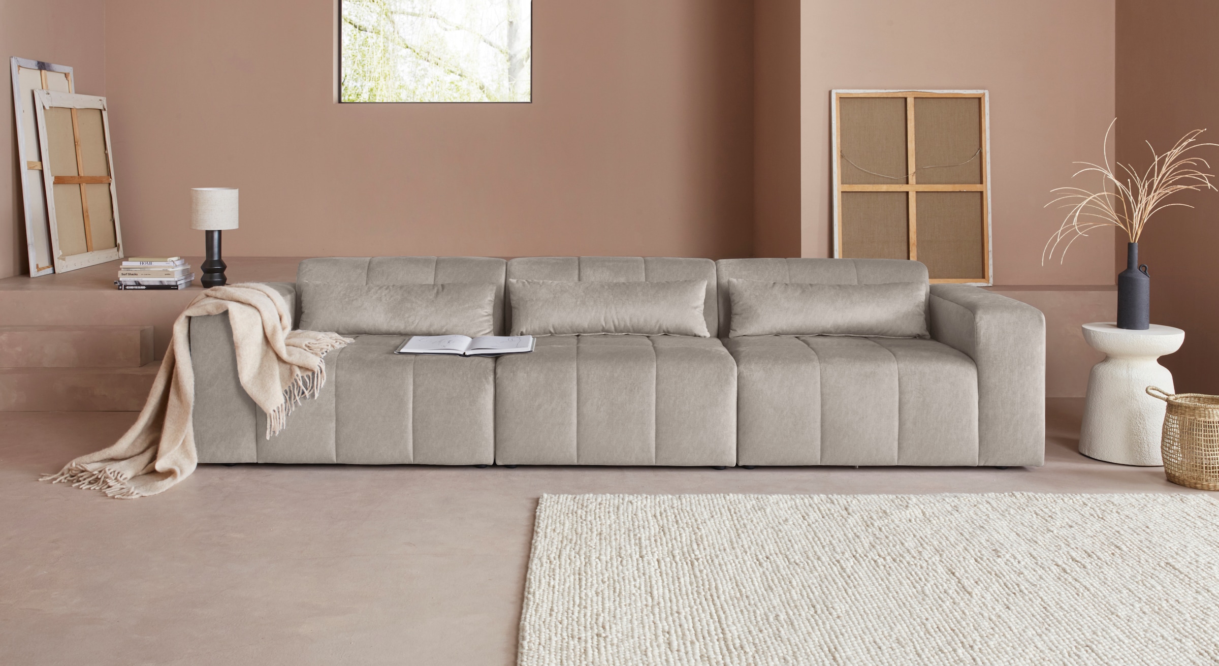 LeGer Home by Lena Gercke Sofa-Mittelelement »Maileen«, separat stellbar oder fest verknüpfbar mit anderen Modulen der Serie