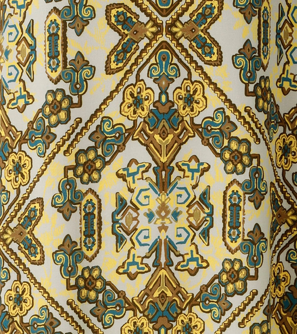 Aniston CASUAL Blusenkleid Eingrifftaschen mit extravagantem, grafischen Druck - NEUE KOLLEKTION